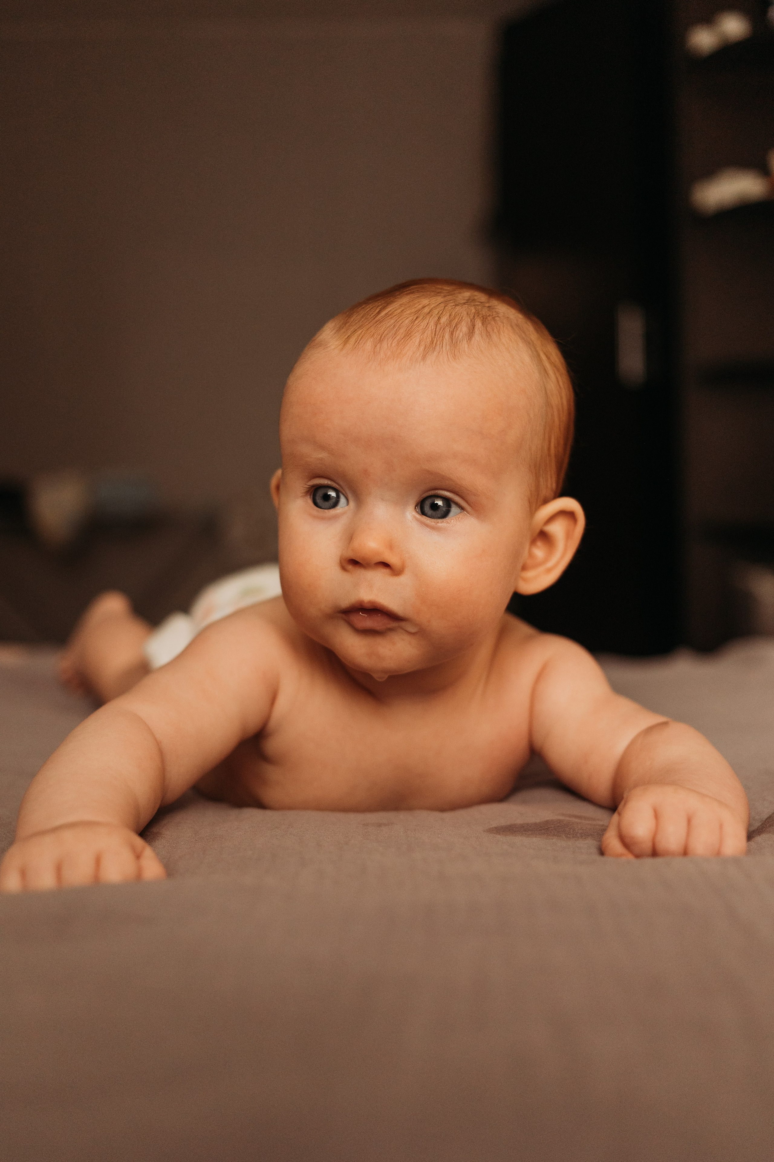 Домашняя съемка — Антонине 4 месяца. Фотограф Алена Свинаренко