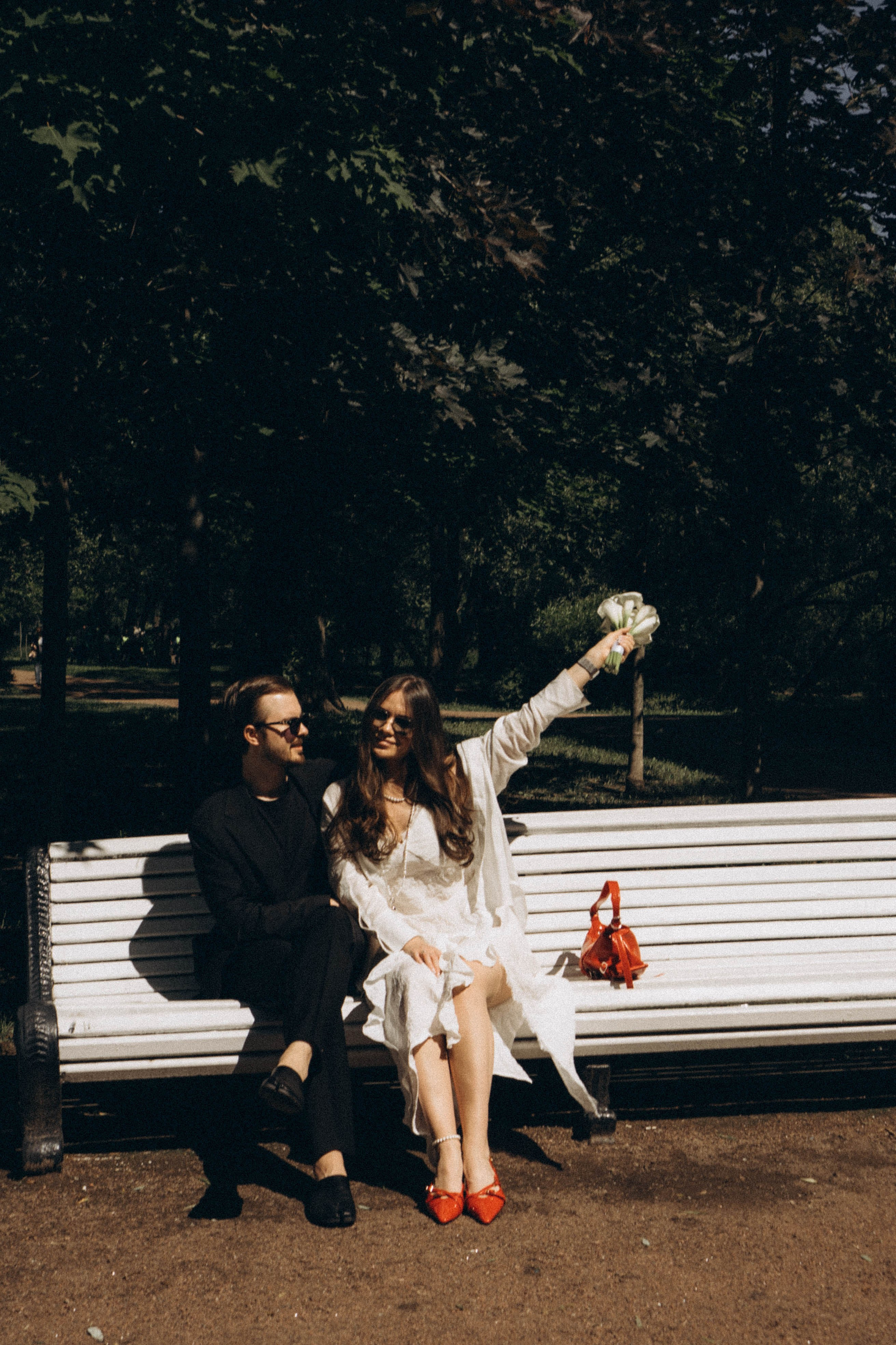 СВАДЕБНАЯ СЬЕМКА В ПАРКЕ ПОБЕДЫ И ПРОГУЛКА ПО МОСКОВСКОМУ ПРОСПЕКТУ. Профессиональный фотограф, Санкт-Петербург — Виктория Богомолова