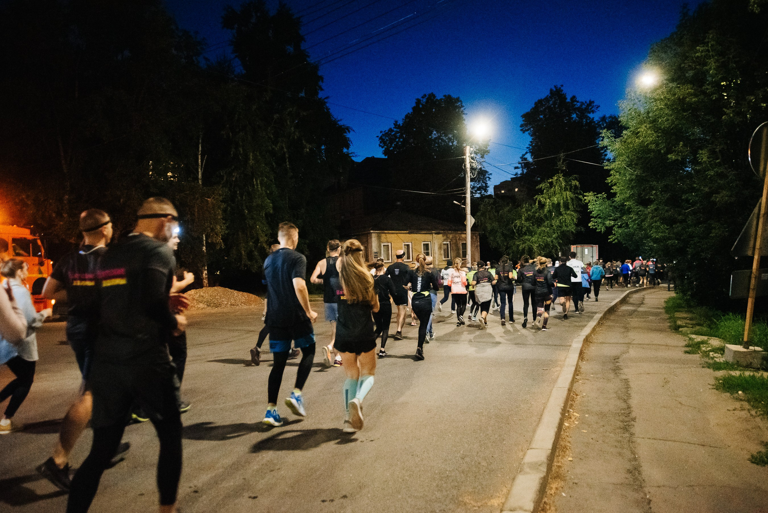 Ночной забег Вятские Холмы. Varankin denis