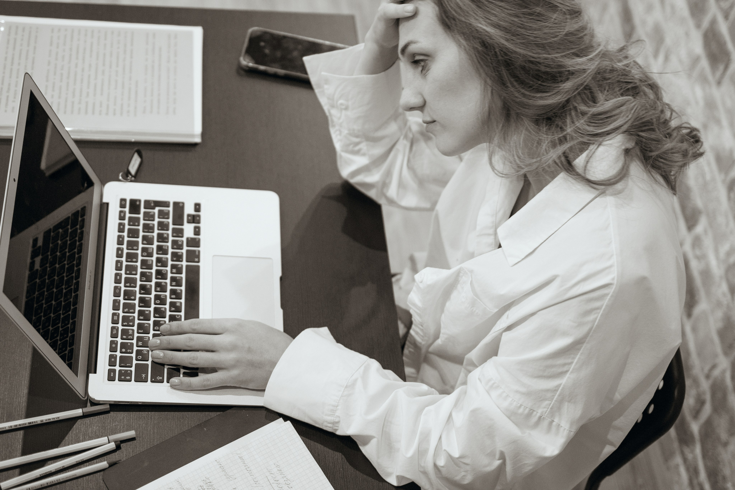 Писательница Эрика. Художественная фотография