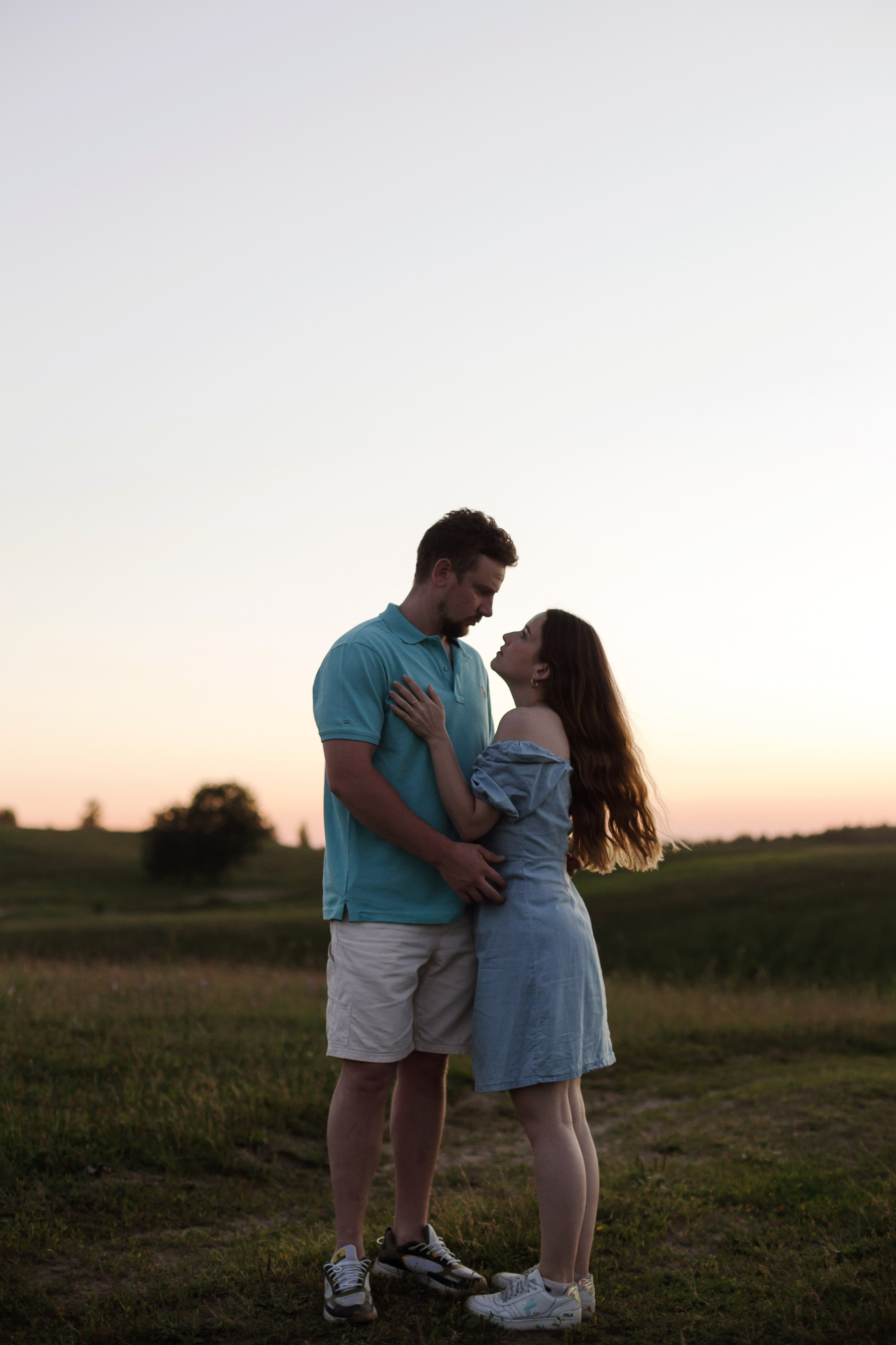 Колтушские высоты — Марина и Сергей. Портретный фотограф в Санкт-Петербурге Элина Ситникова