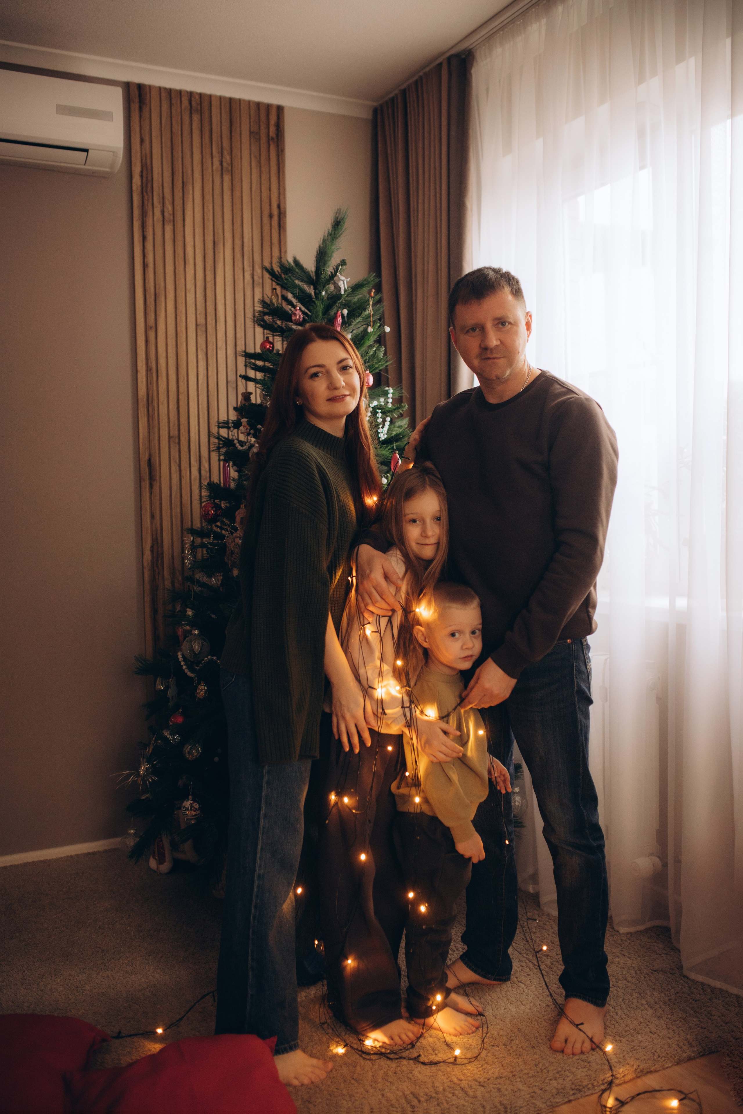 Новый год дома). Семейный и детский фотограф в Краснодаре Катя Гор