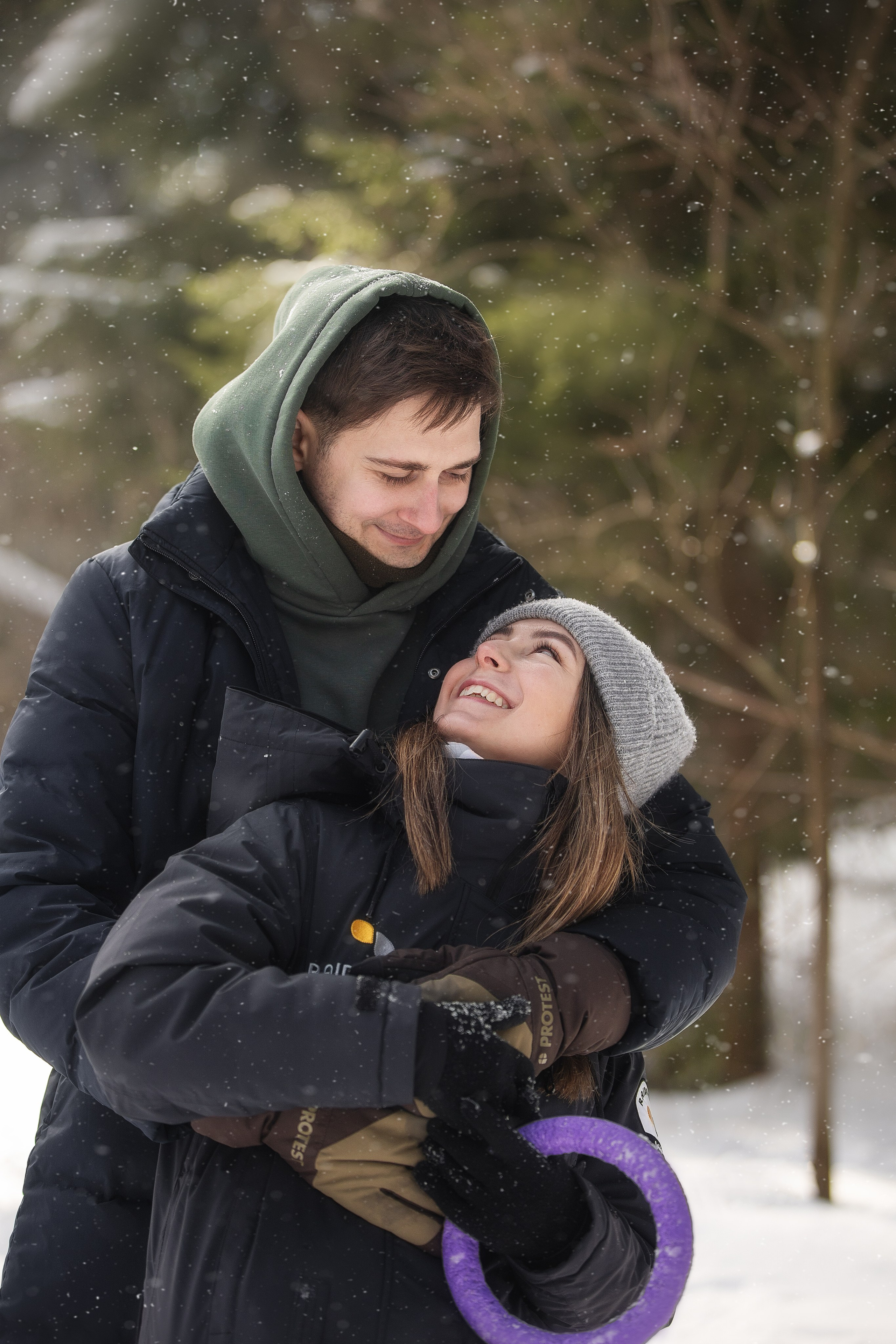 Дмитрий, Наталья и Панти. Фотограф анималист в Москве Майорова Евгения