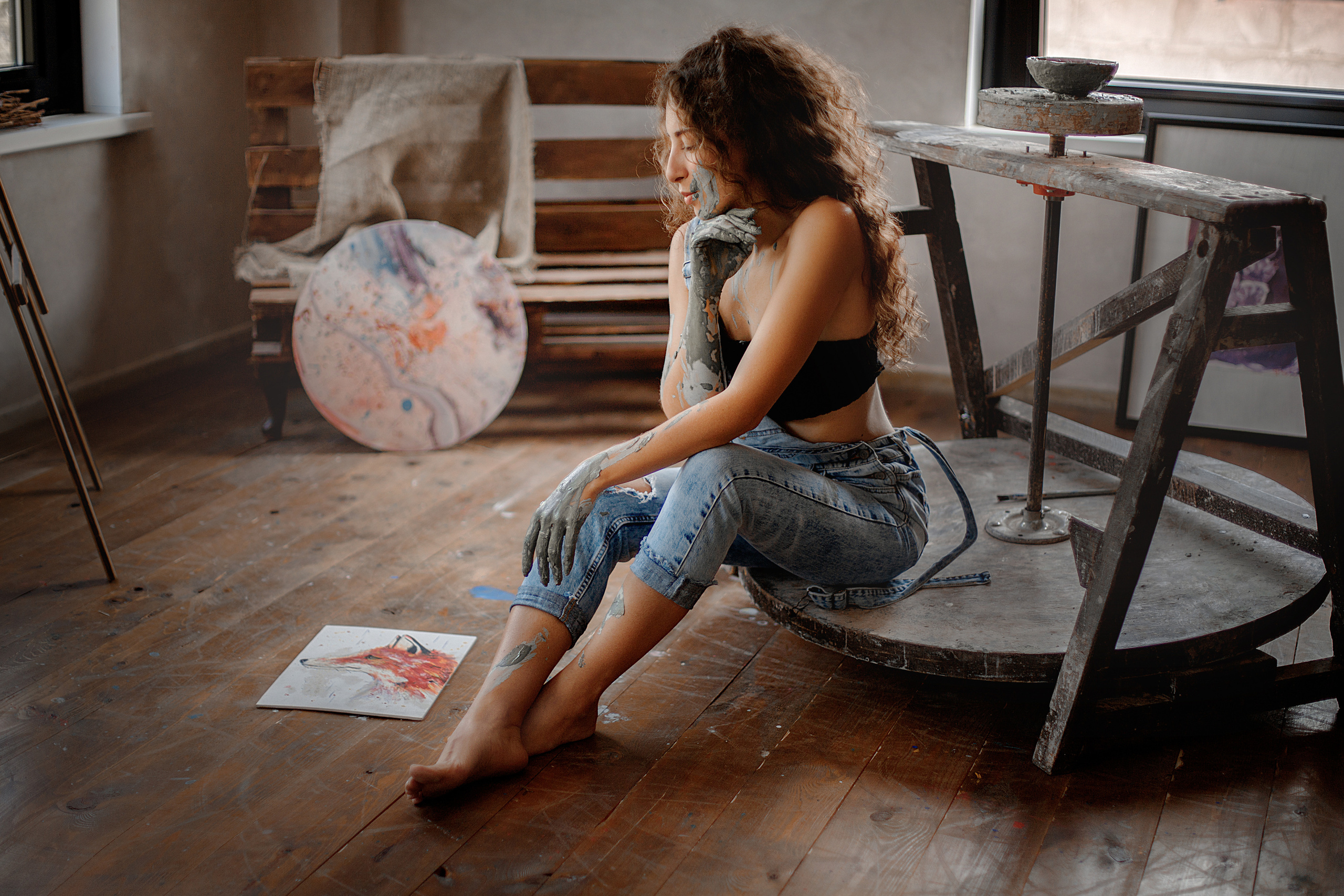 Женский портрет. Фотограф Елена Аленская