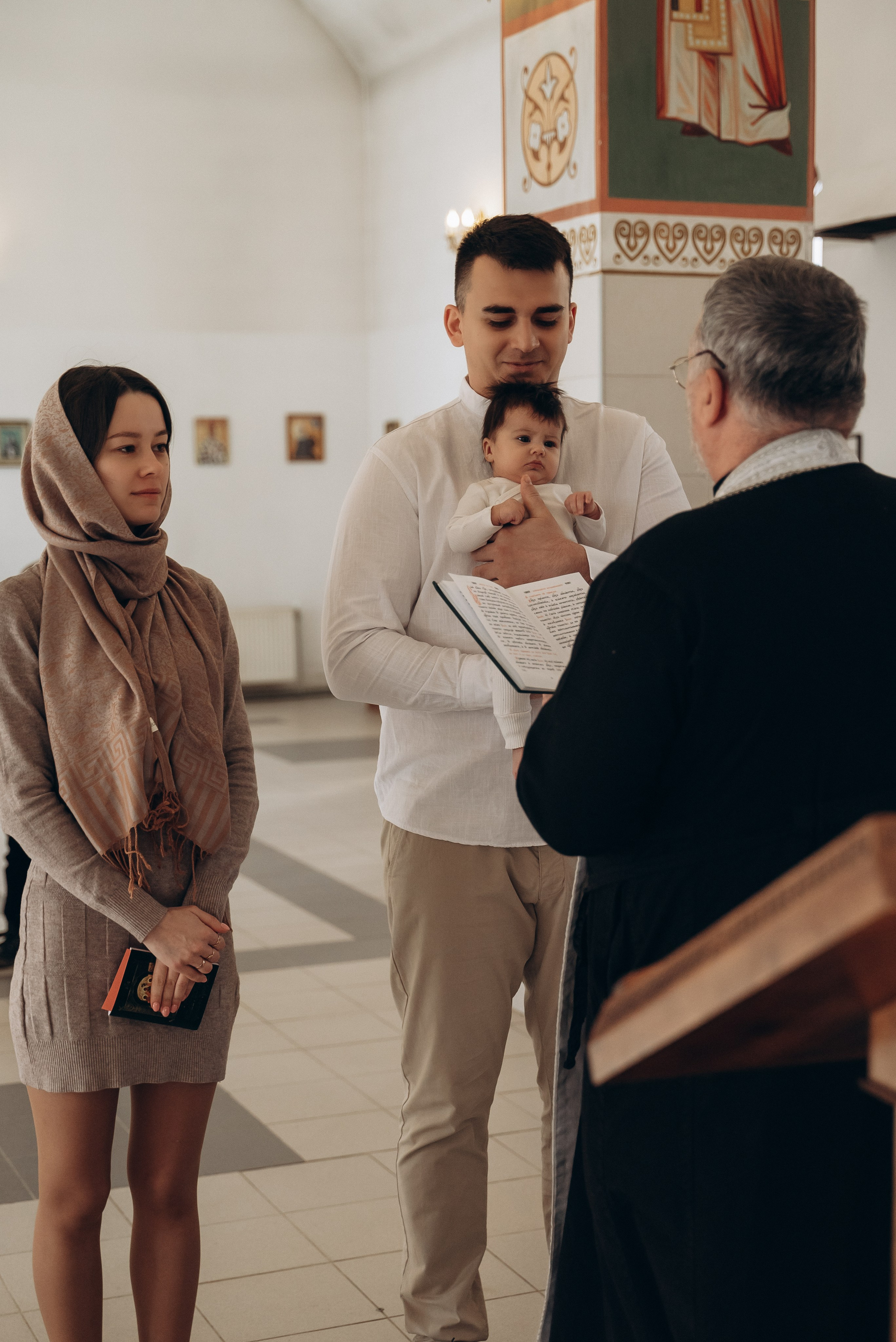 Крещение Радмилы. Семейный фотограф в Минске Дарья Дреко