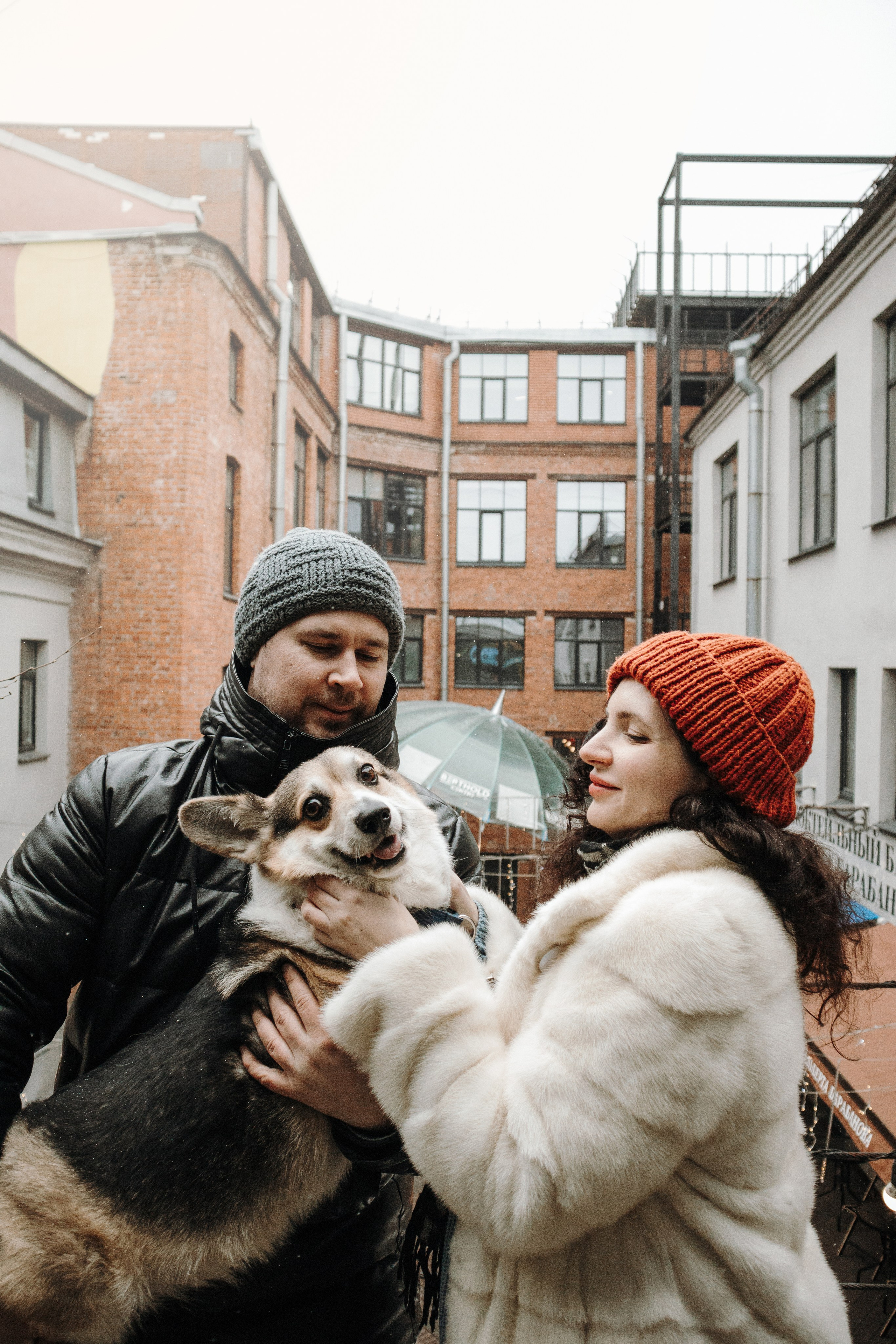 Марина, Артем и Лаки. Фотограф-анималист в Санкт-Петербурге