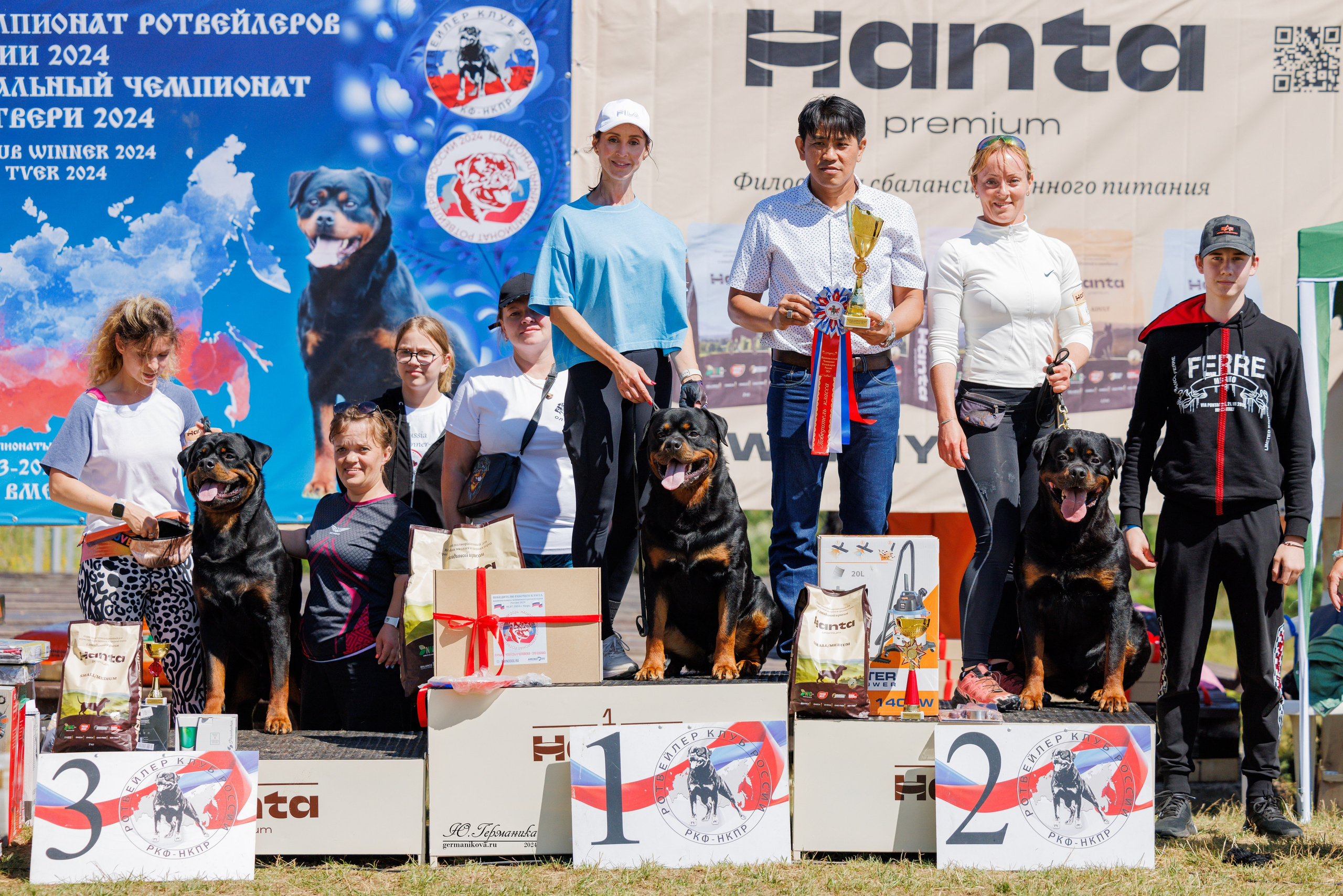 ПК и КЧК ротвейлеры Тверь 6-7.07.2024. Фотограф-анималист Юлия Германика