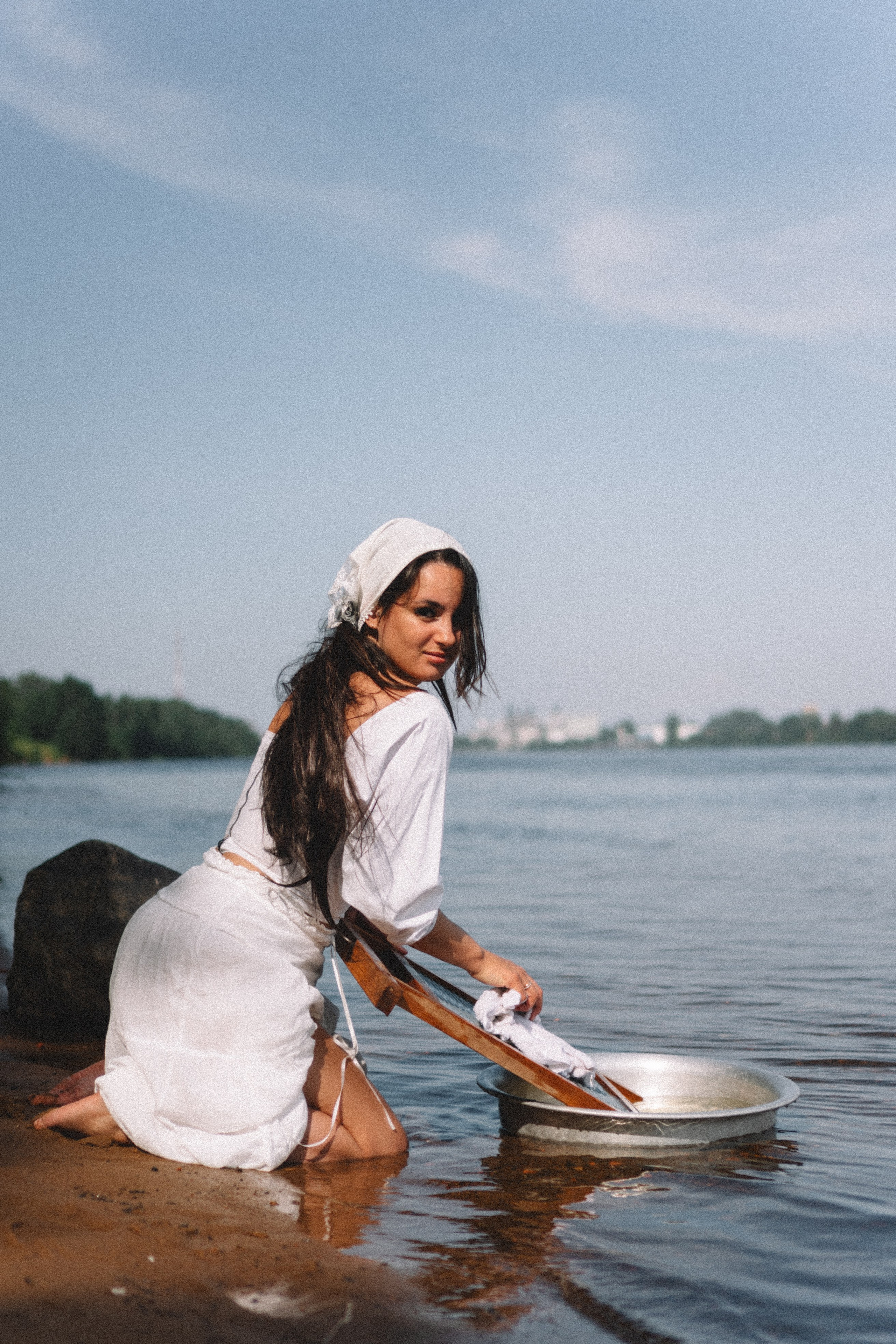 СТИРКА НА РЕКЕ. Профессиональный фотограф, Санкт-Петербург — Виктория Богомолова