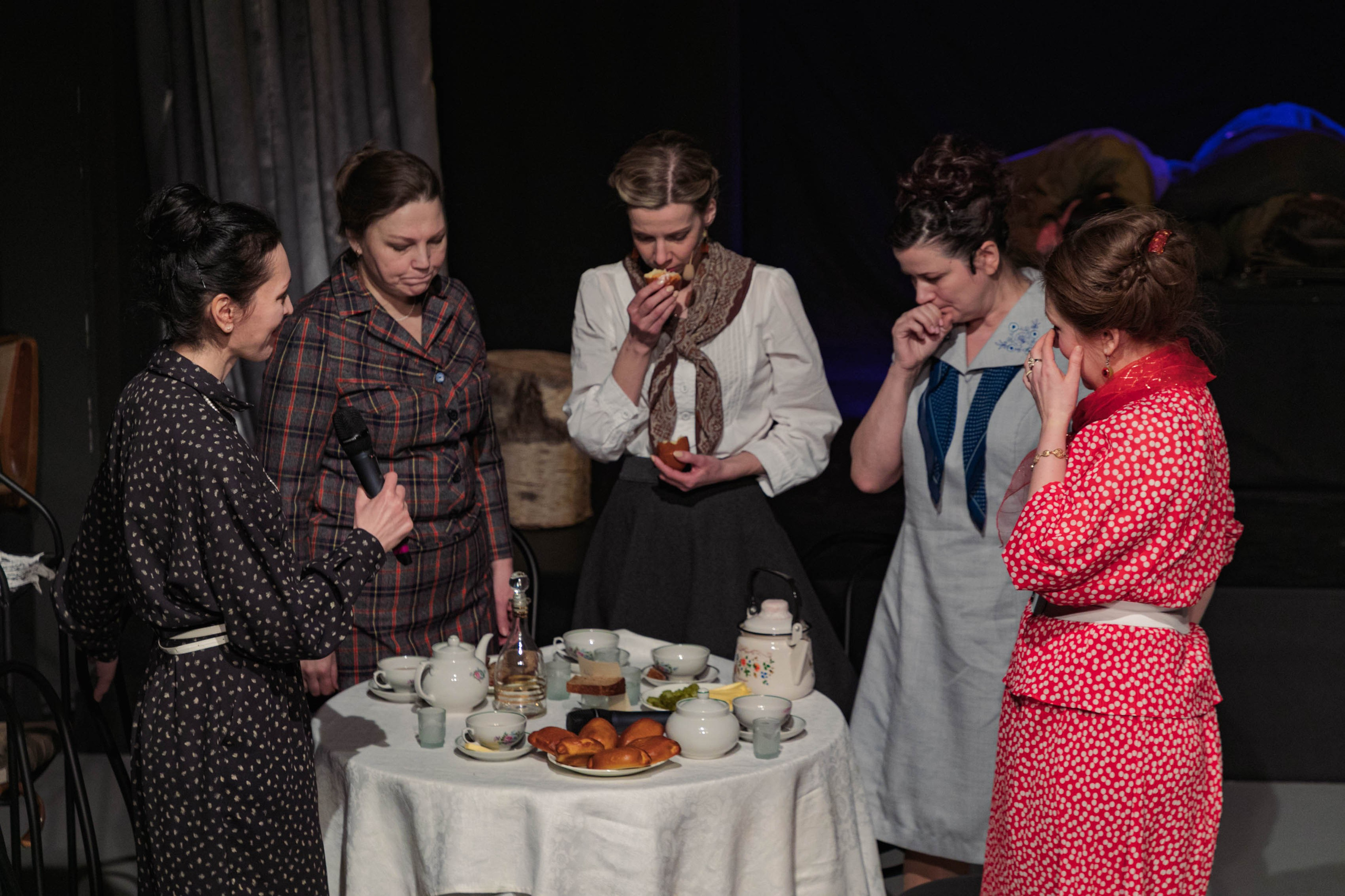 Спектакль "У войны не женское лицо" НМДТ "Образ", 2024 г. Фотограф: Адмакина Дарья