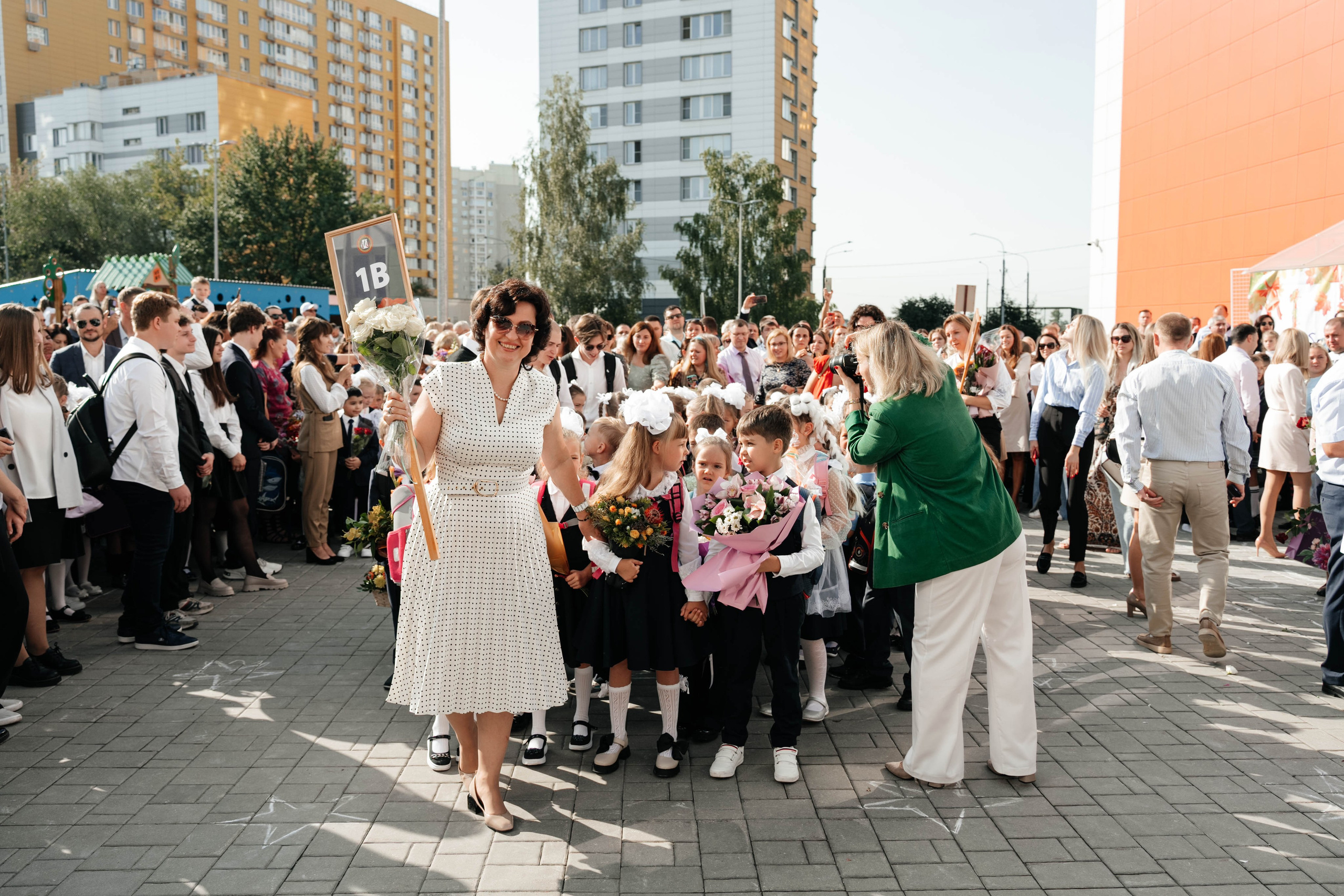 1 сентября, 1-й класс. Свадебный фотограф Москва Александра Аверкова