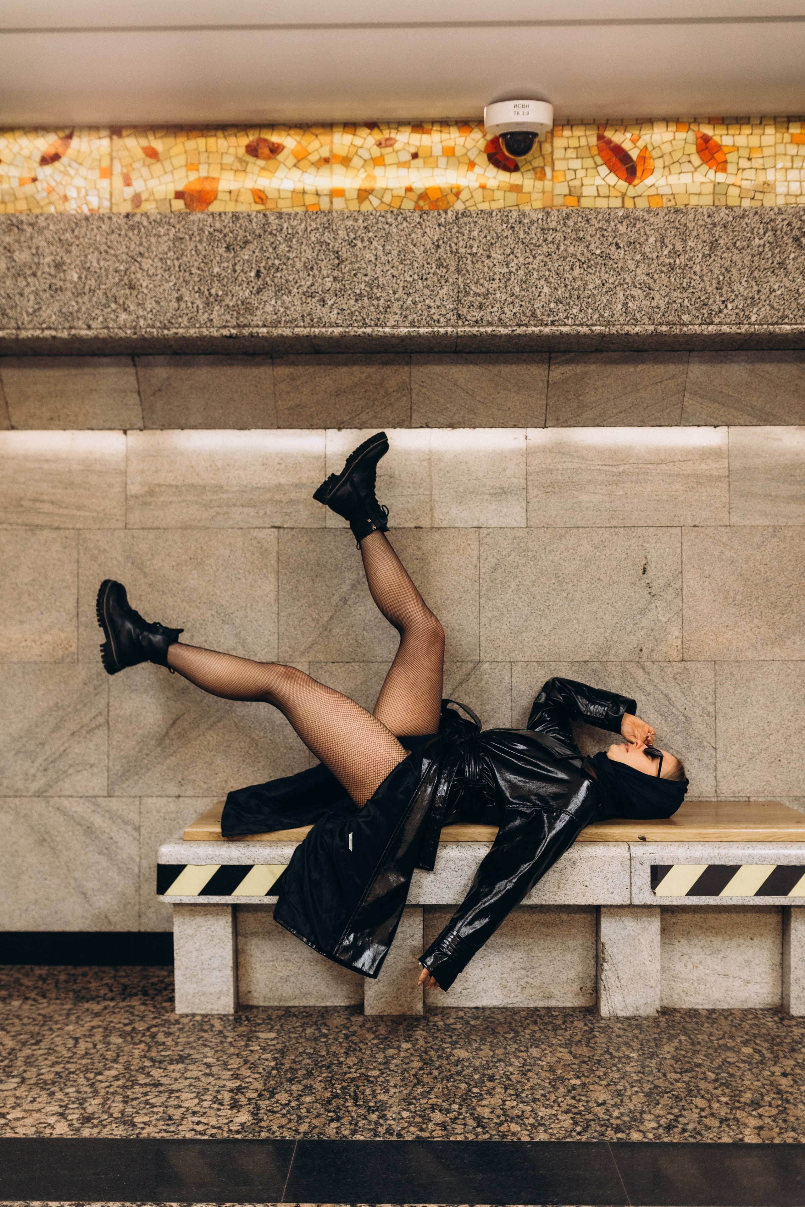 Наташа и парковка. Фотограф Артем Бросов в Санкт-Петербурге и Дубае