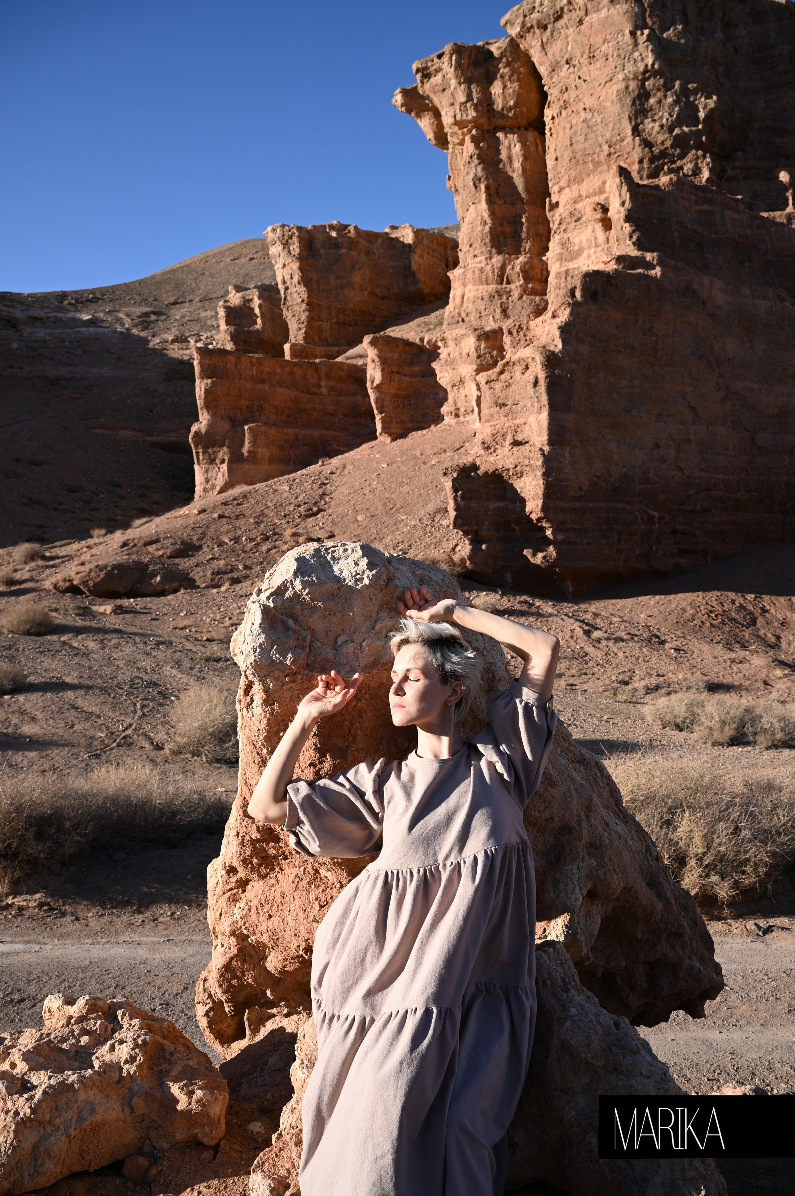 Элина. Чарынский каньон. Анна Новосельцева. Индивидуальные фотосессии в Москве и М.О