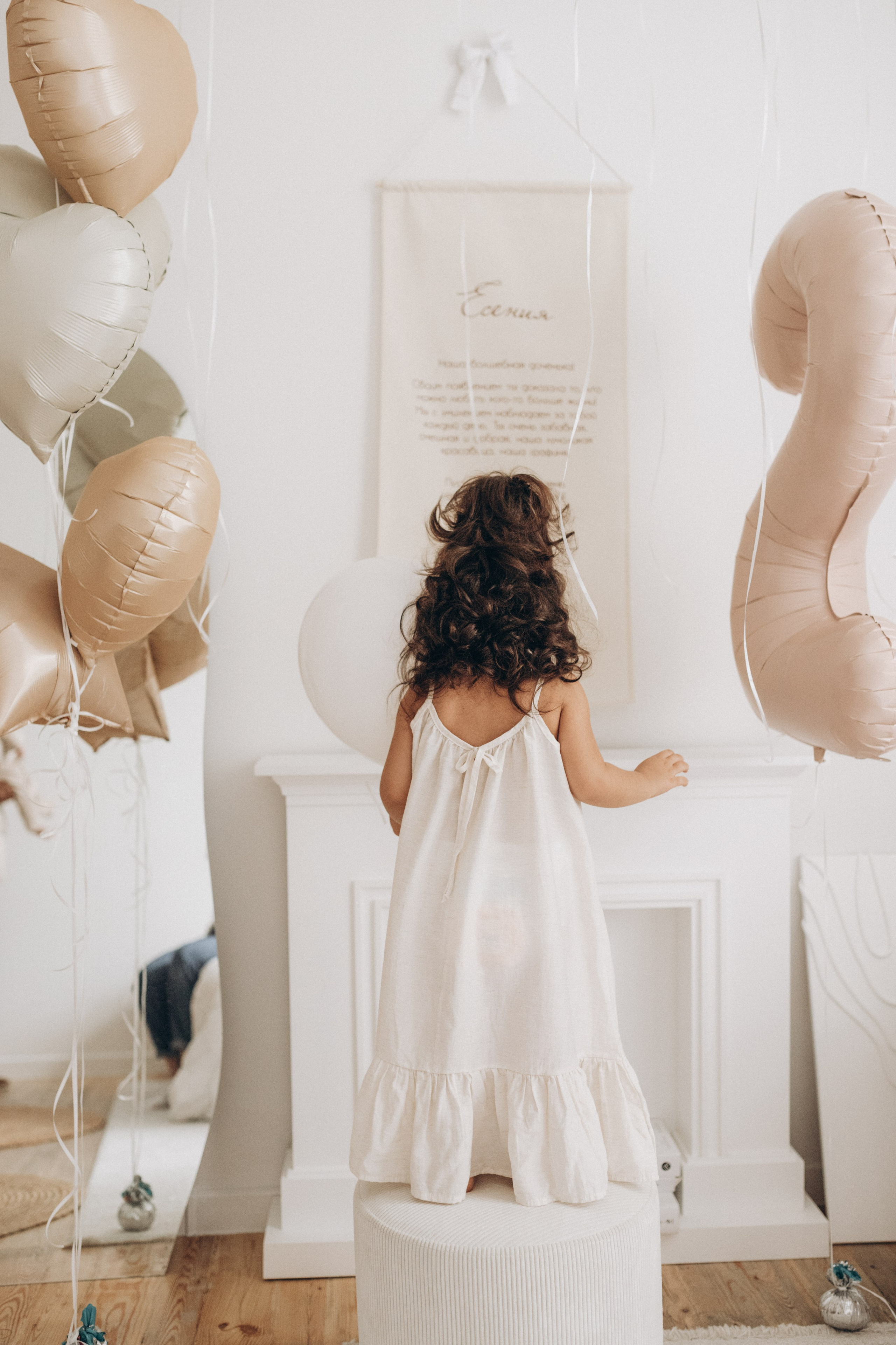 Есения 2 годика. Фотограф новорожденных в Тюмени