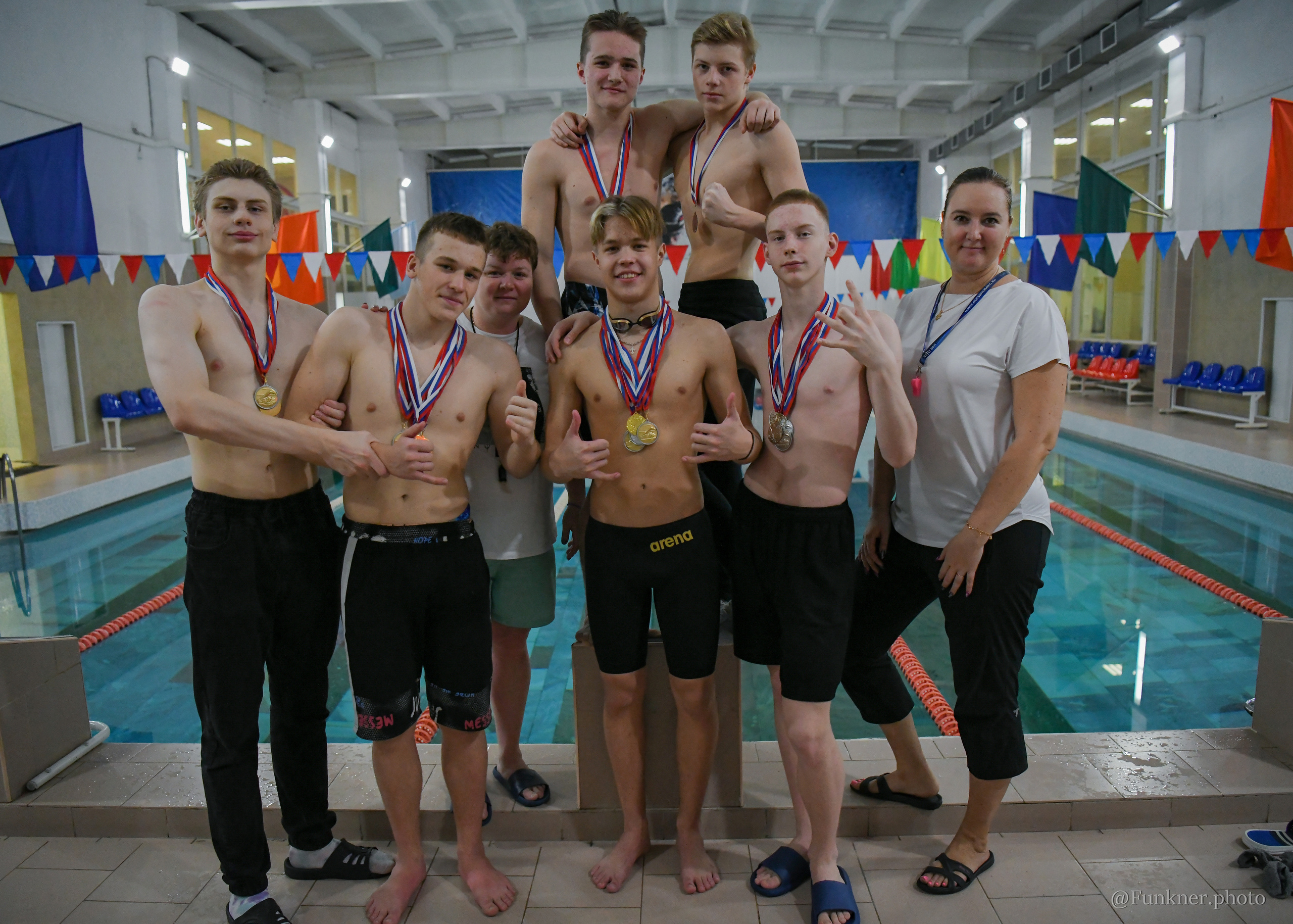 Соревнования по плаванию. Бассейн «Волна» Талнах. 2022. Свой взгляд через объектив