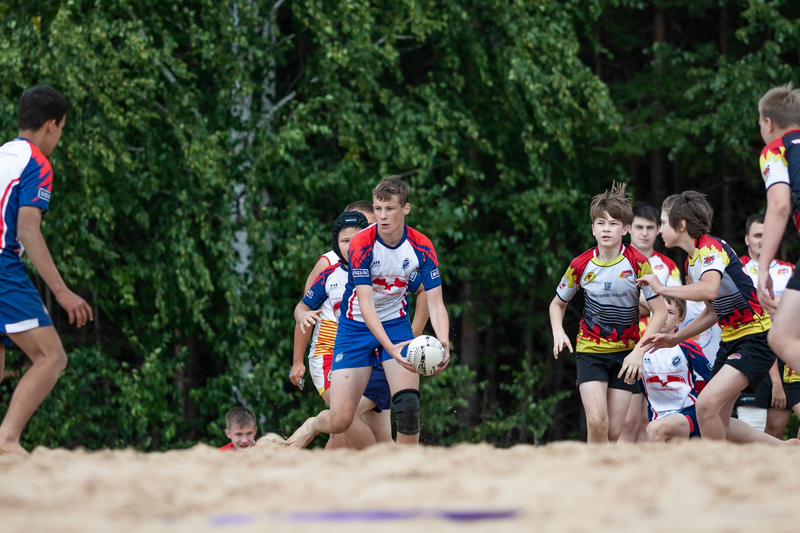 «Кубок «Молота» по пляжному Регби. Фотография