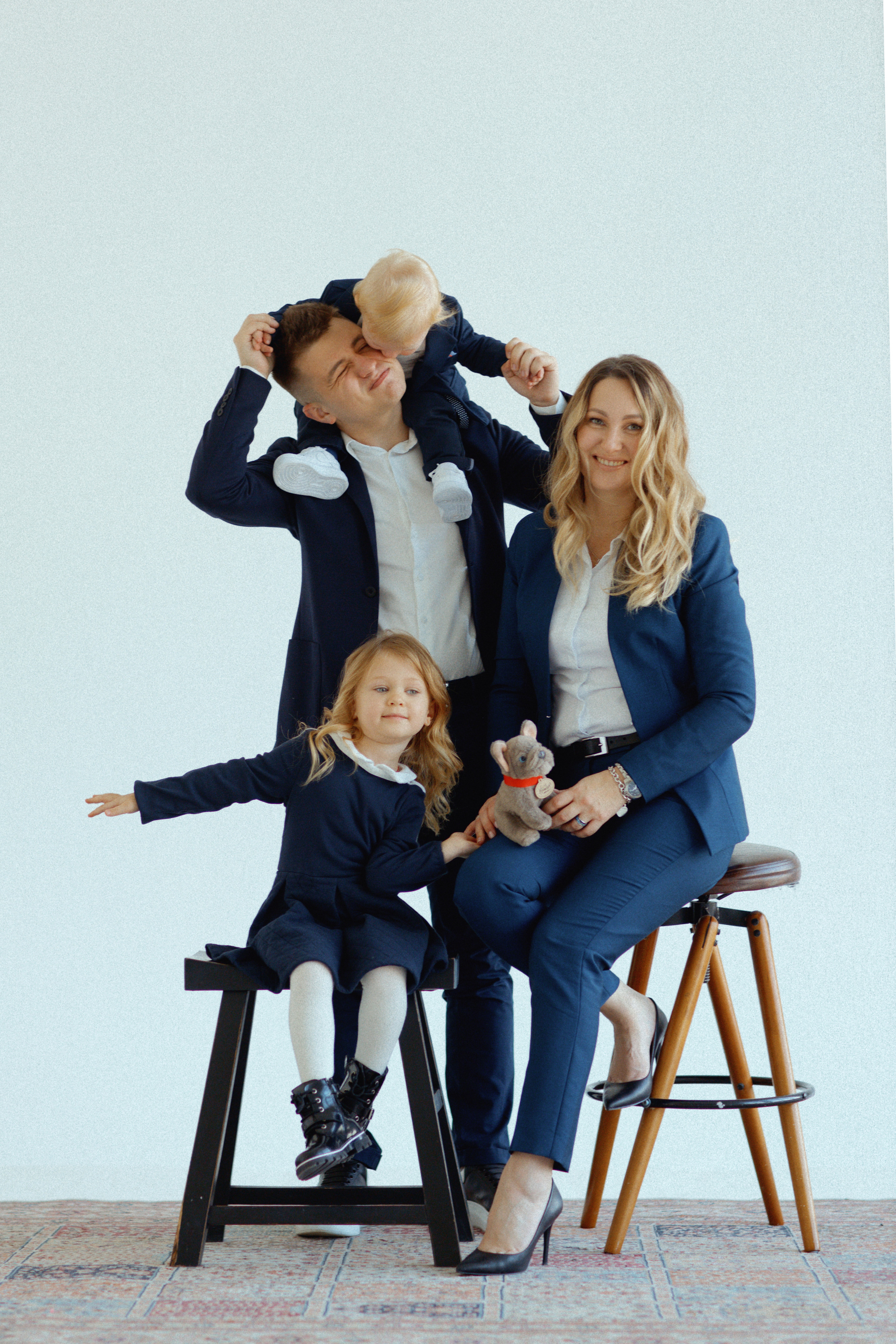 Семейная студийная фотосъёмка. Свадебный фотограф в Москве Никифоров-Гордеев Константин