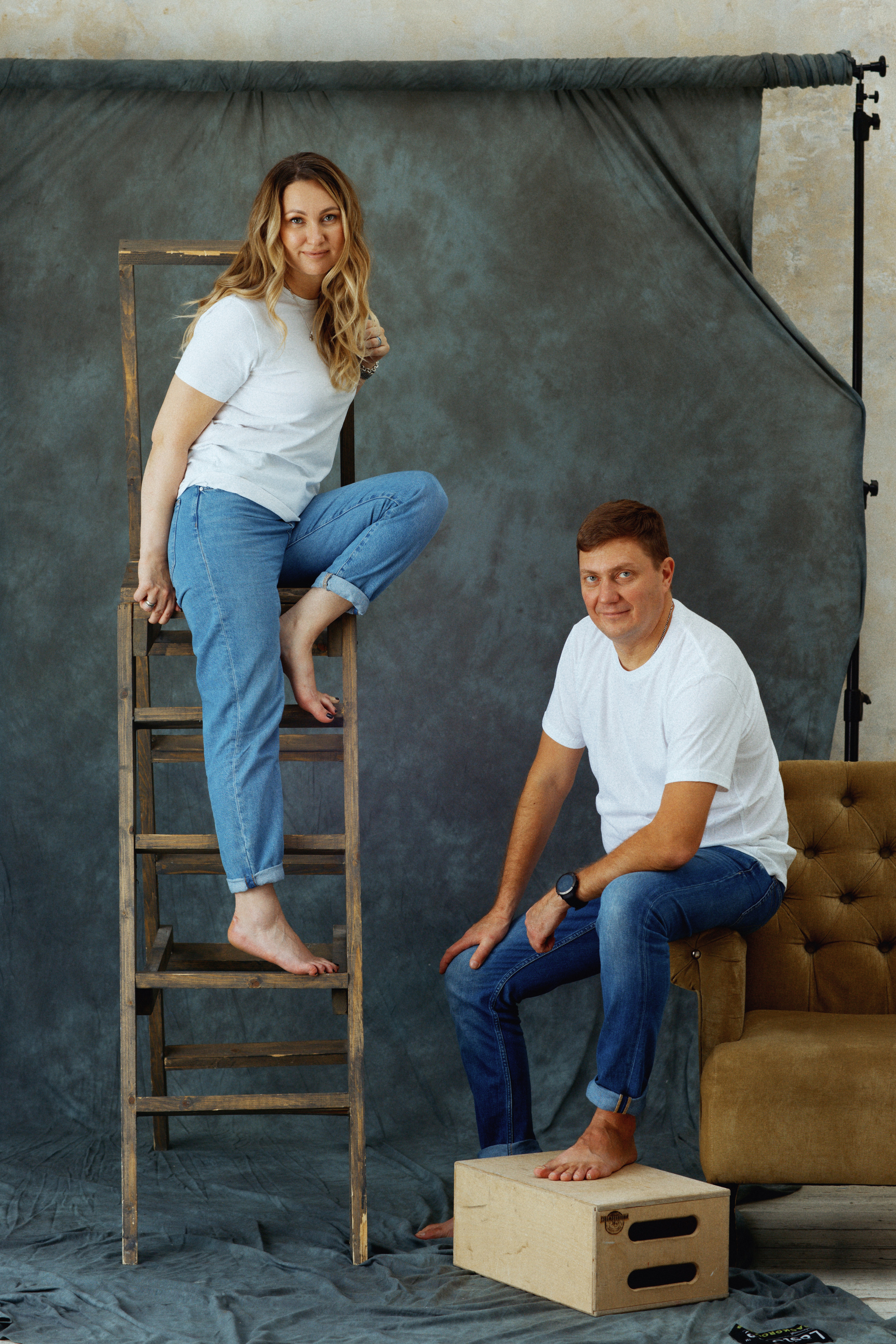 Семейная студийная фотосъёмка. Свадебный фотограф в Москве Никифоров-Гордеев Константин