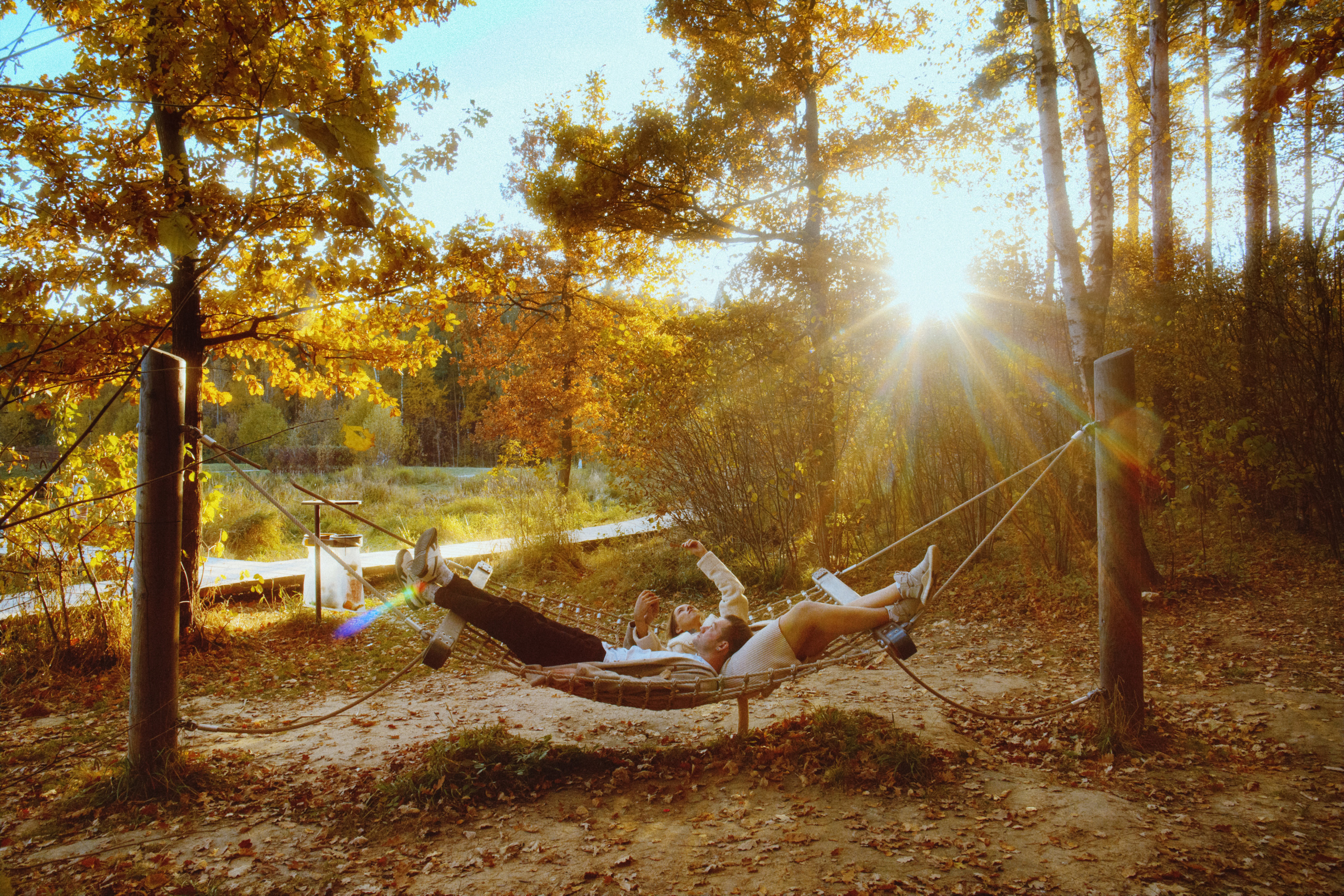 Осенняя прогулка для Леры и Вовы. Свадебный фотограф в Москве Никифоров-Гордеев Константин