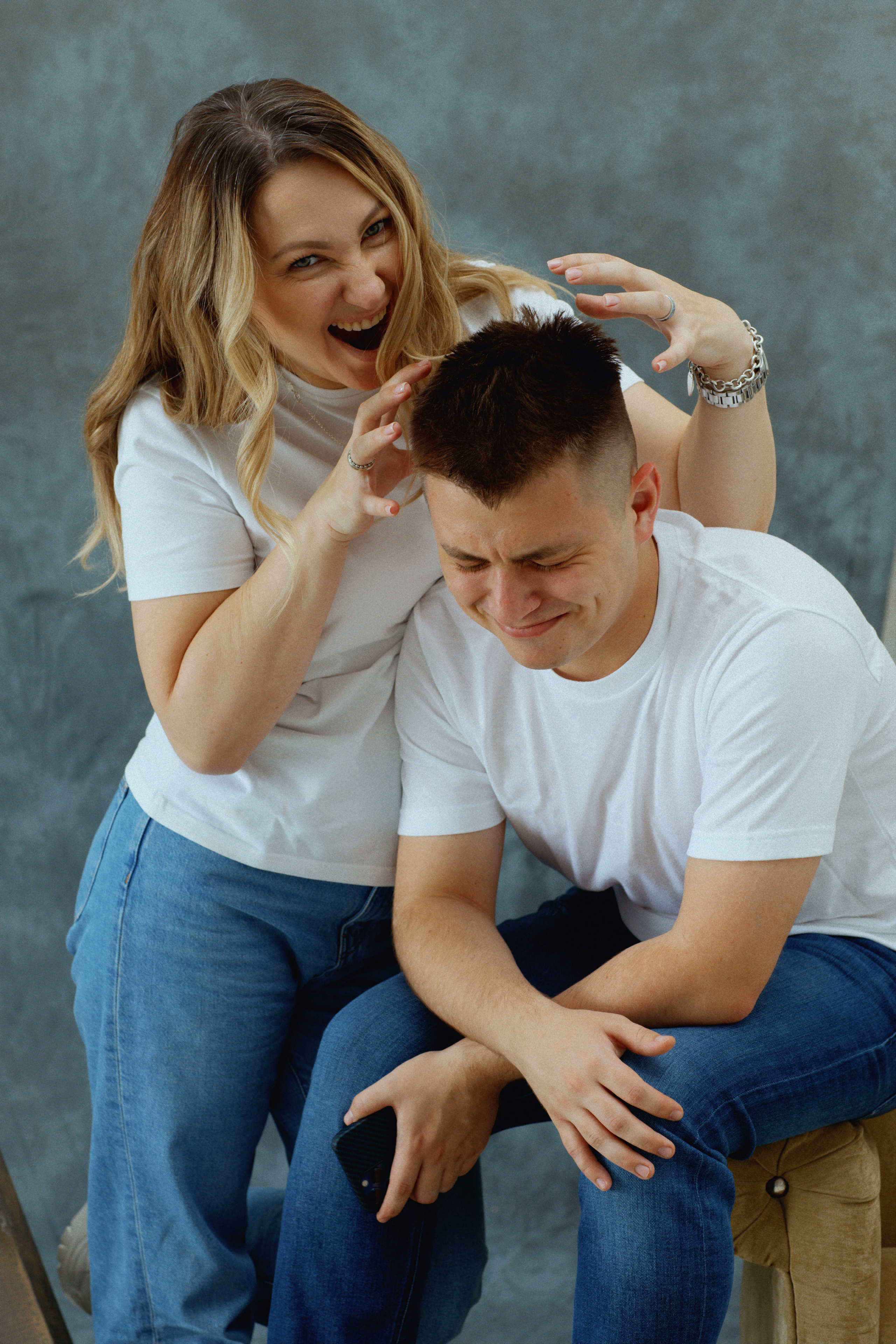 Семейная студийная фотосъёмка. Свадебный фотограф в Москве Никифоров-Гордеев Константин