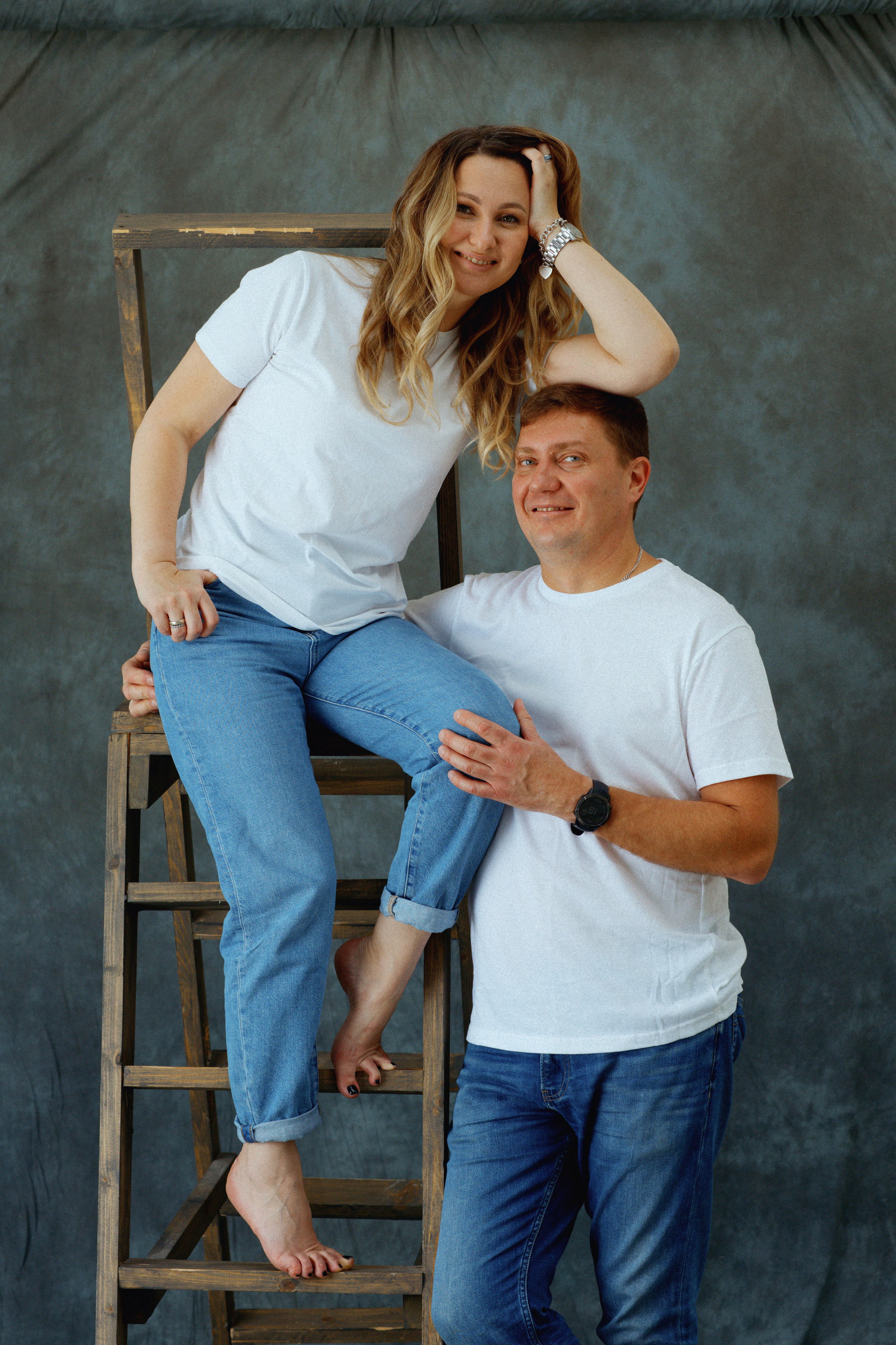 Семейная студийная фотосъёмка. Свадебный фотограф в Москве Никифоров-Гордеев Константин