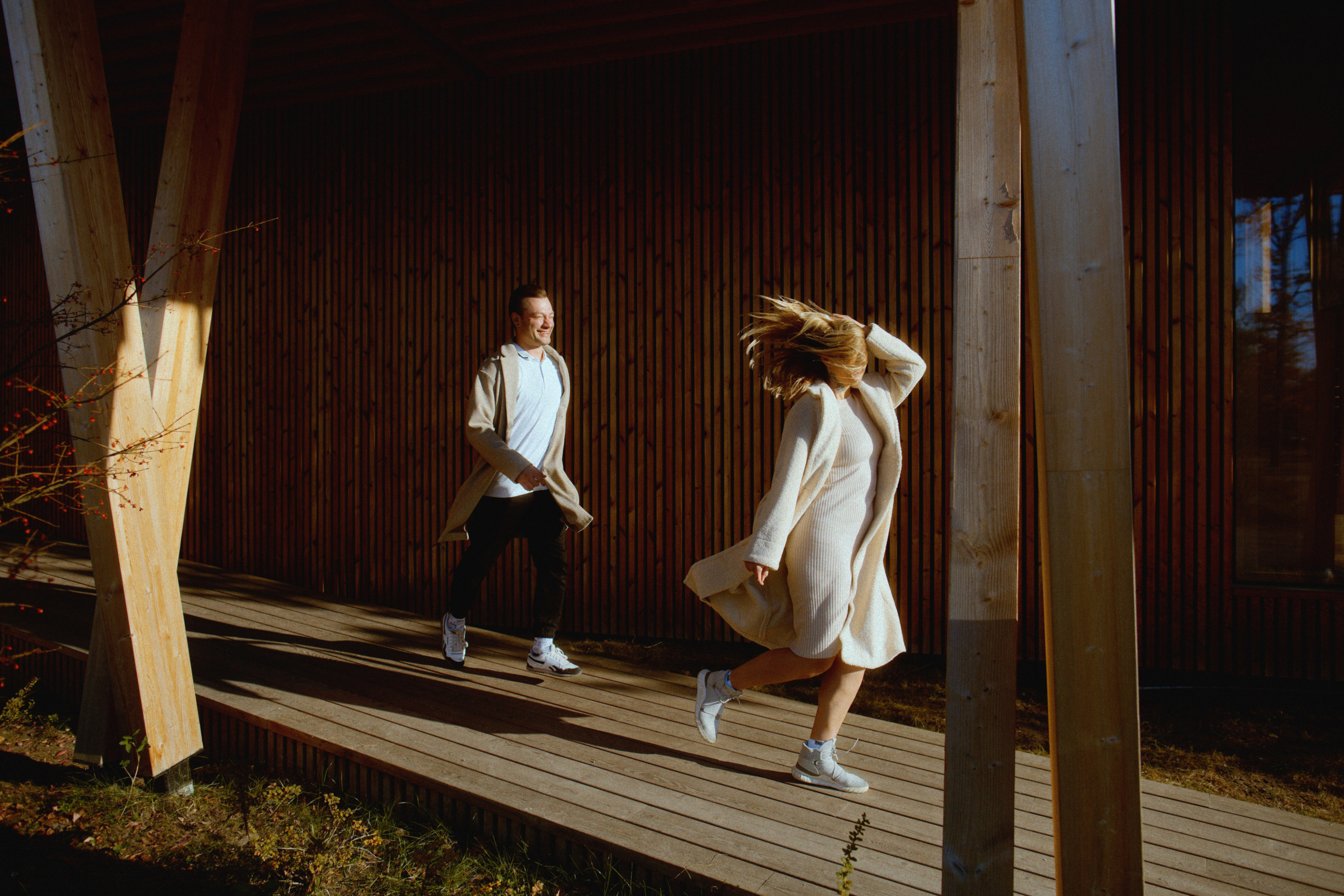 Осенняя прогулка для Леры и Вовы. Свадебный фотограф в Москве Никифоров-Гордеев Константин