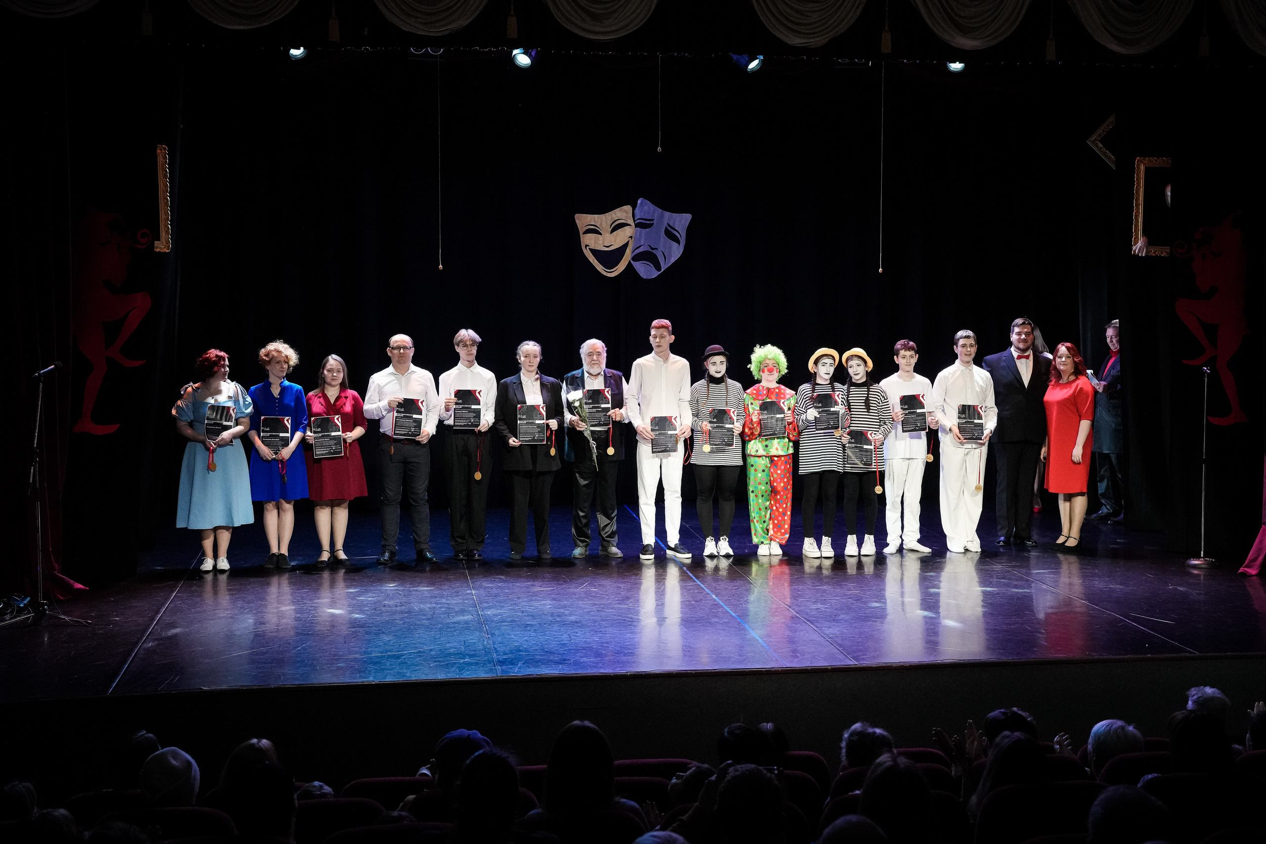 Концерт студии «Маска» Театра Ростова Великого. Репортажный фотограф Сергей Сажин г. Ярославль