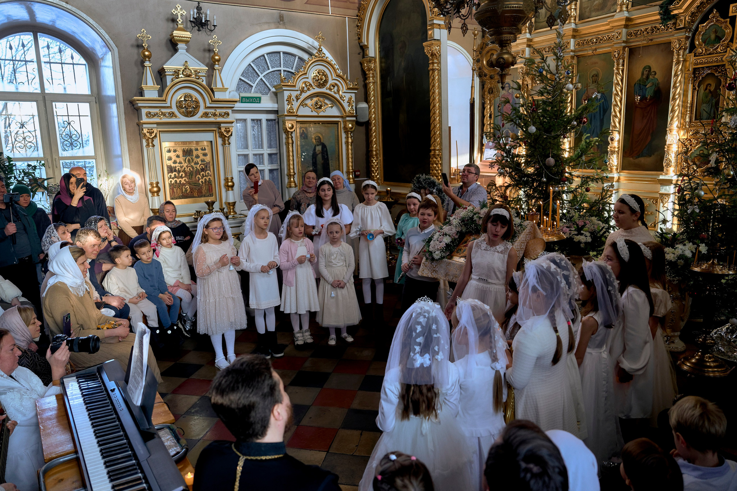 Рождество Христово.Храм Спаса Нерукотворного Образа в Большом Свинорье. Фотограф