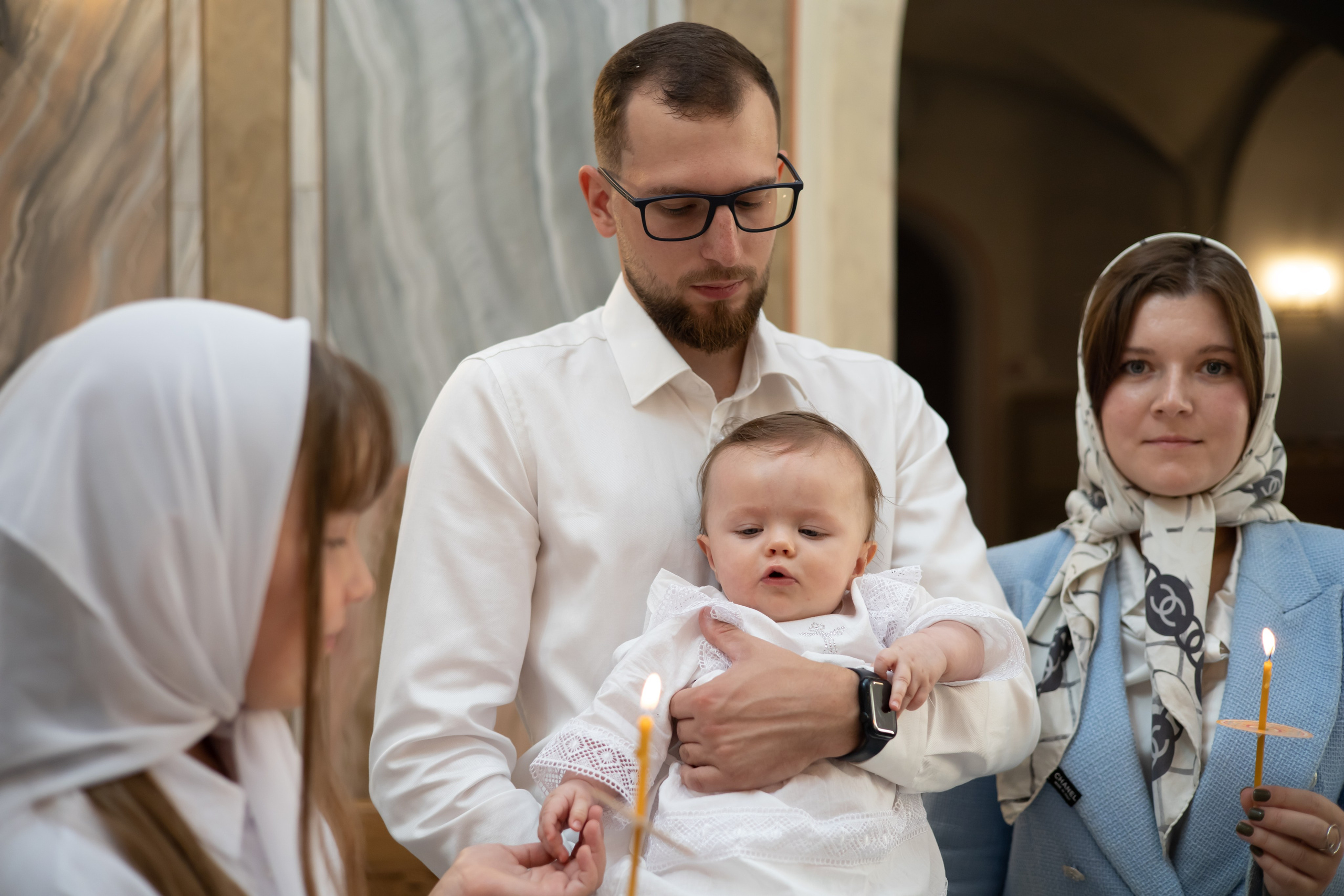 Крестины. Семейная и портретная съёмка в Москве