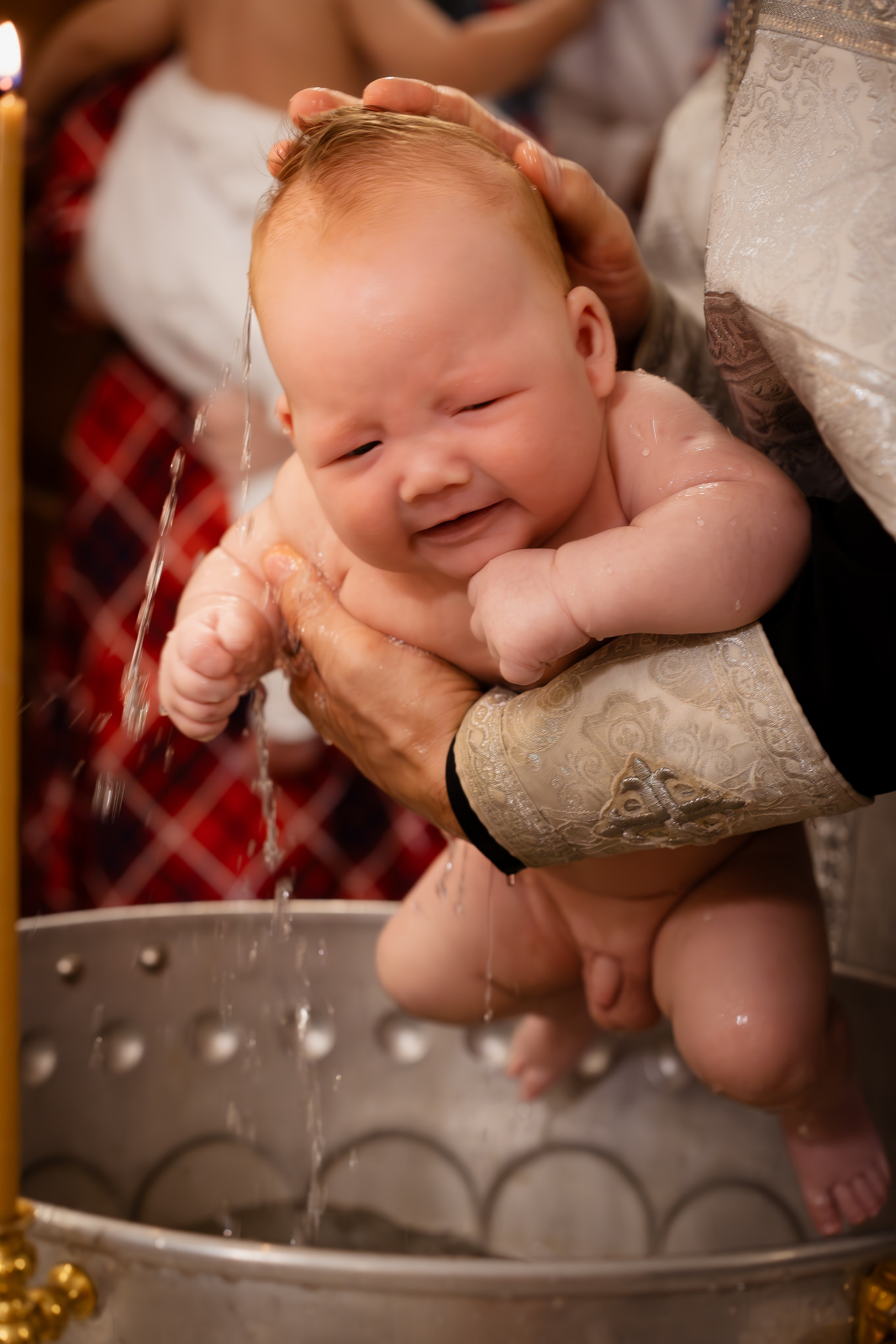 Съемки крещения. Иван Волохов
