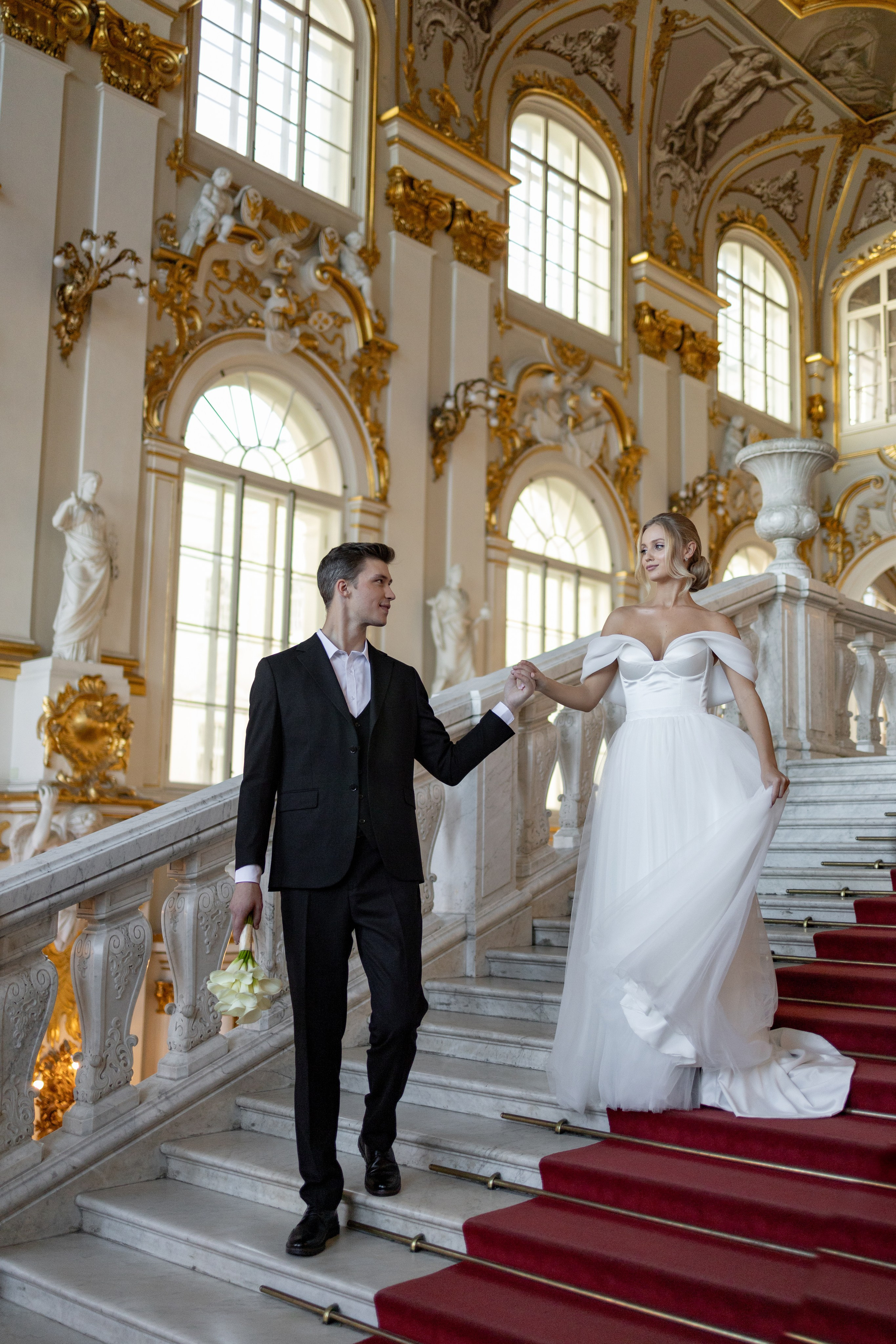 Свадьба в Эрмитаже. Семейный и портретный фотограф в Геленджике Любовь Бодрова