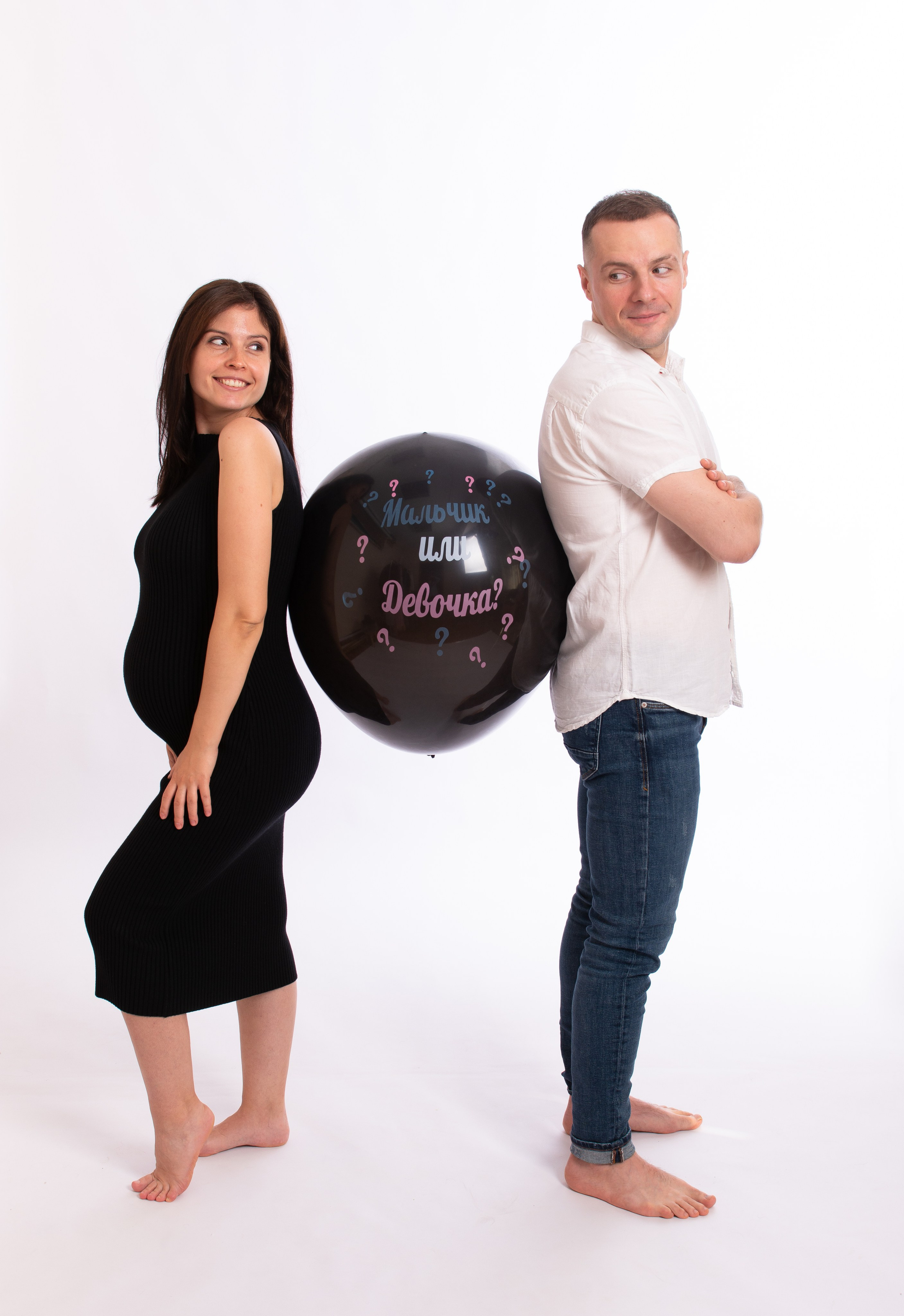 С супругом в минимализме. Фотосессия беременности — Крылова Натали — Москва