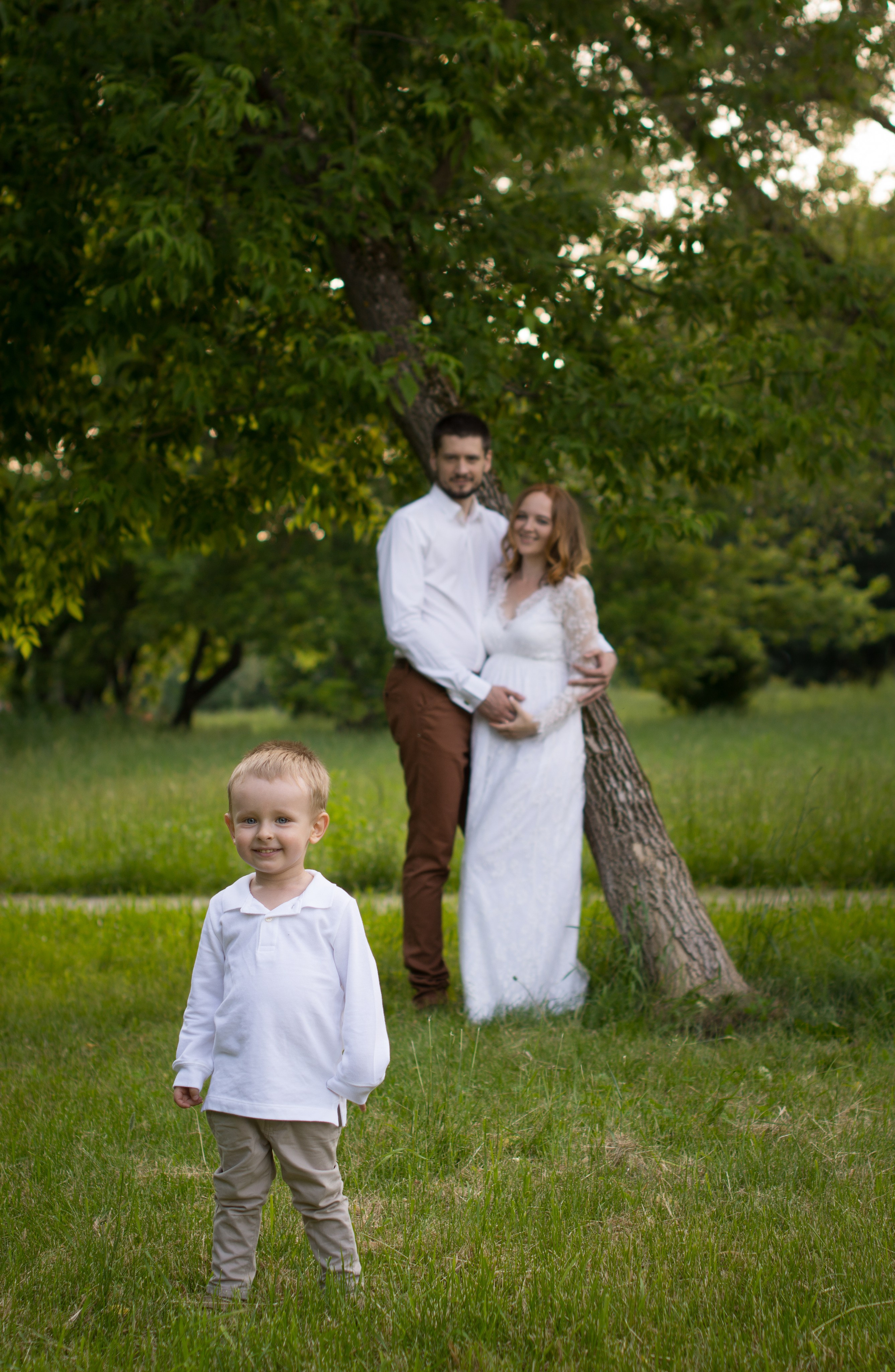 Беременность. Семейная съёмка в парке. Фотосессия беременности — Крылова Натали — Москва