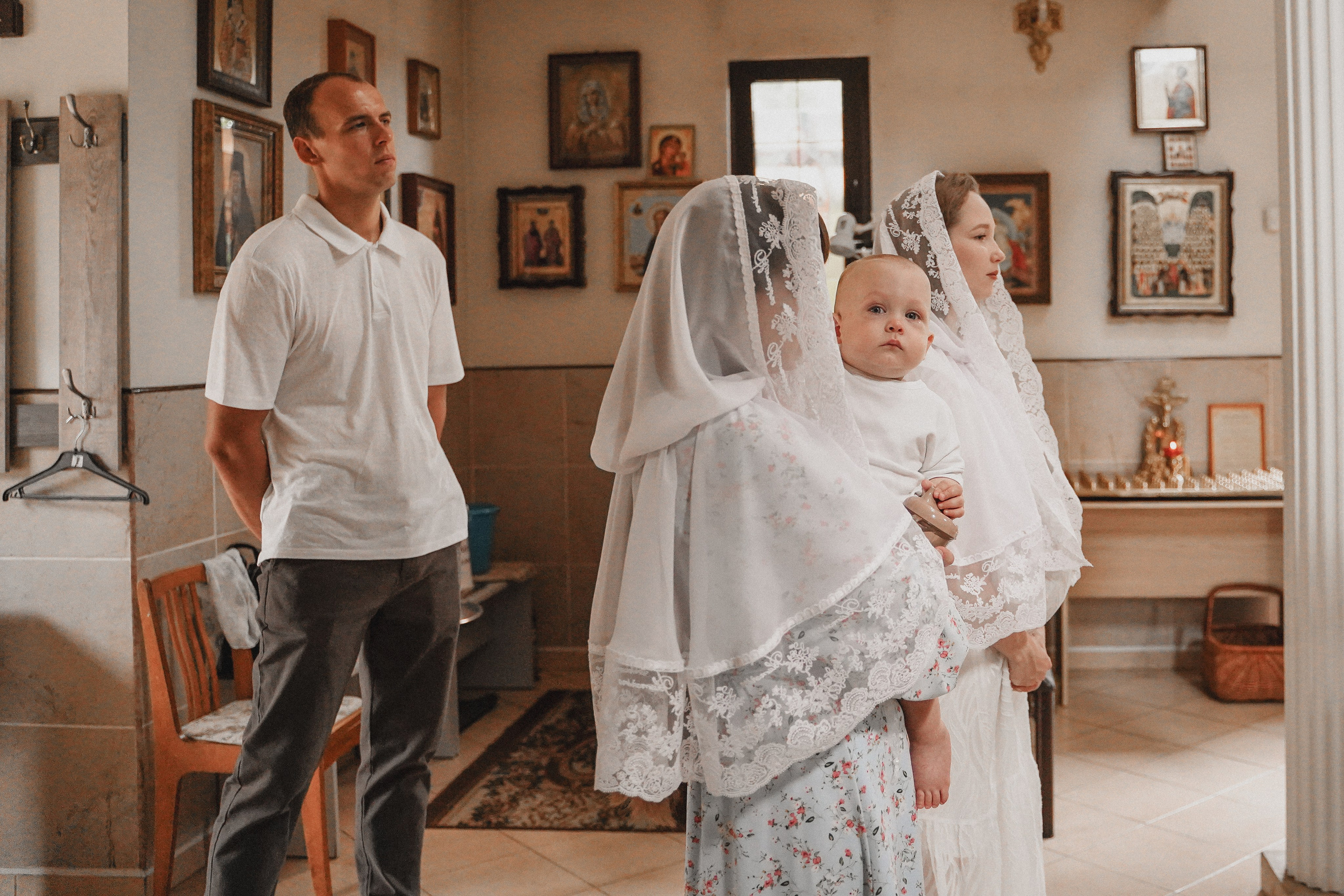 Крещение Лёвы. Семейный и женский фотограф в Краснодаре Анастасия Приймак
