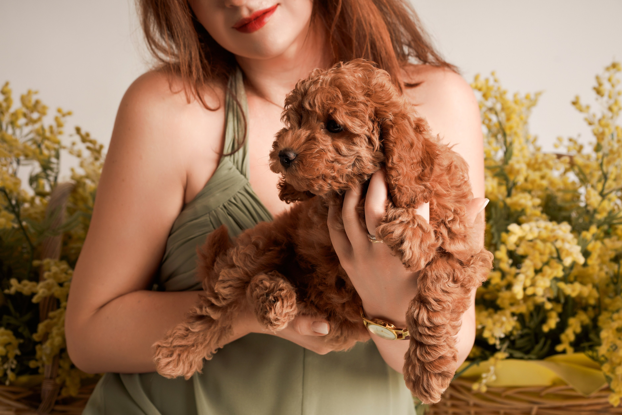 ФОТОСЕССИЯ в мимозе для мамы с дочкой. Фотограф новорожденных беременных в Тюмени Ткачук Татьяна