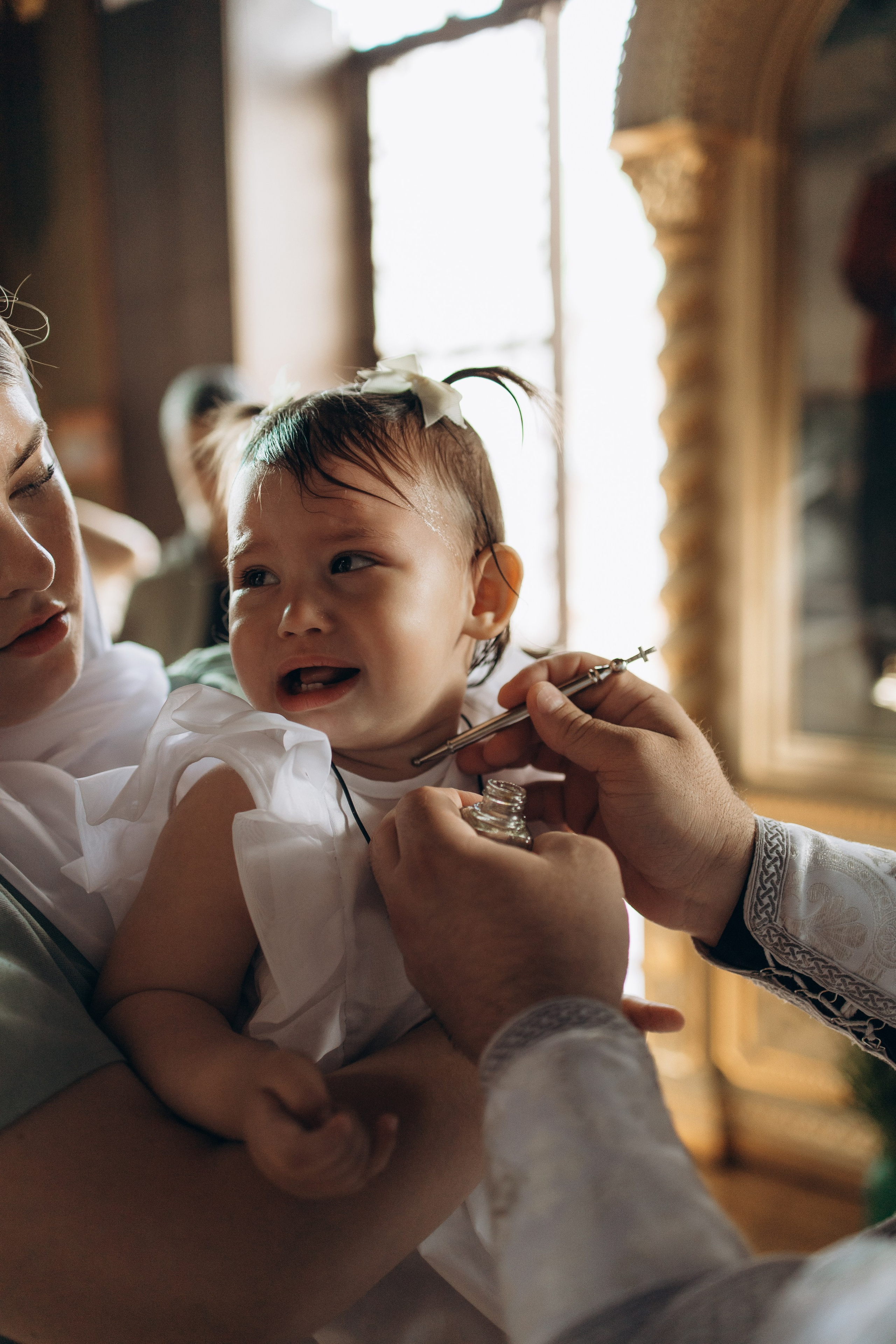 Крещение Стефании. Самый теплый фотограф в Краснодаре Рябоконь Ксения