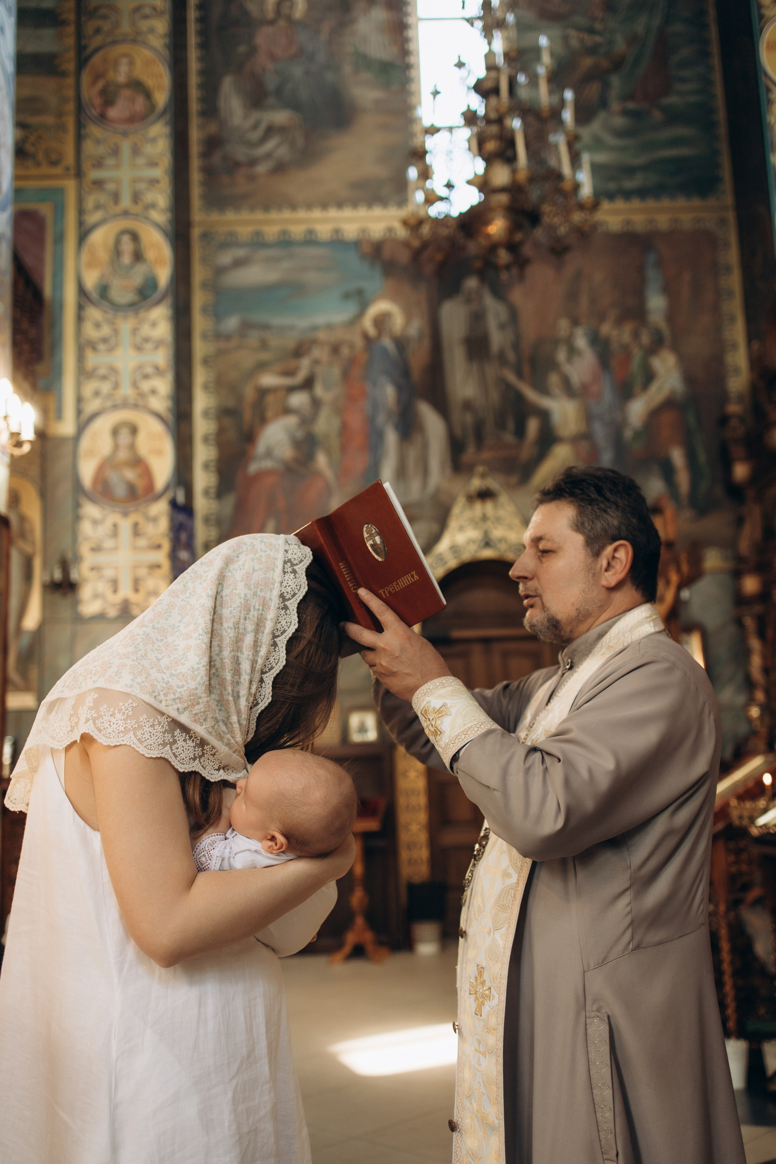 Крещение Ивана. Самый теплый фотограф в Краснодаре Рябоконь Ксения