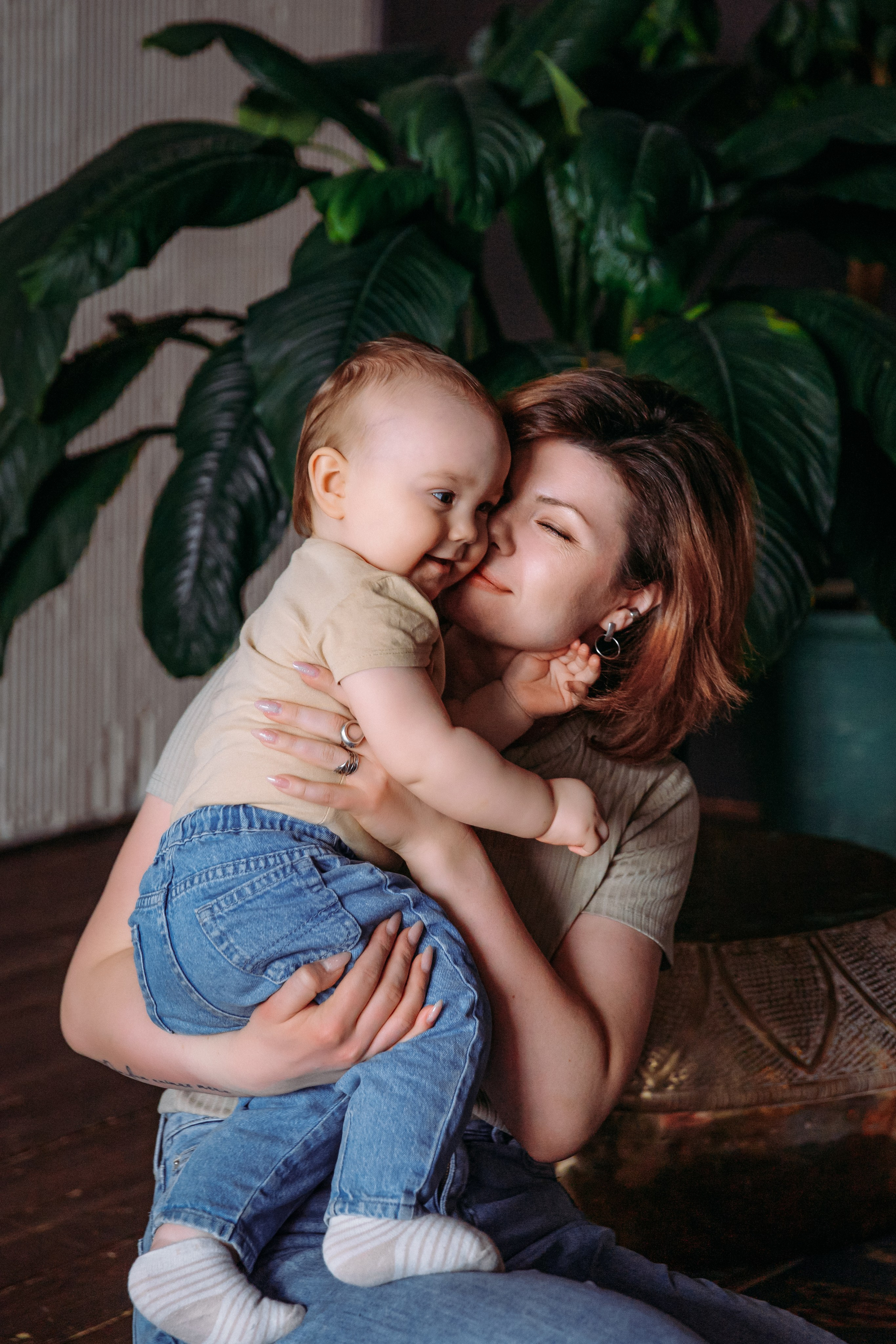 Семейная фотосессия на первый годик. Семейный и детский фотограф в Мурманске Карина Березина