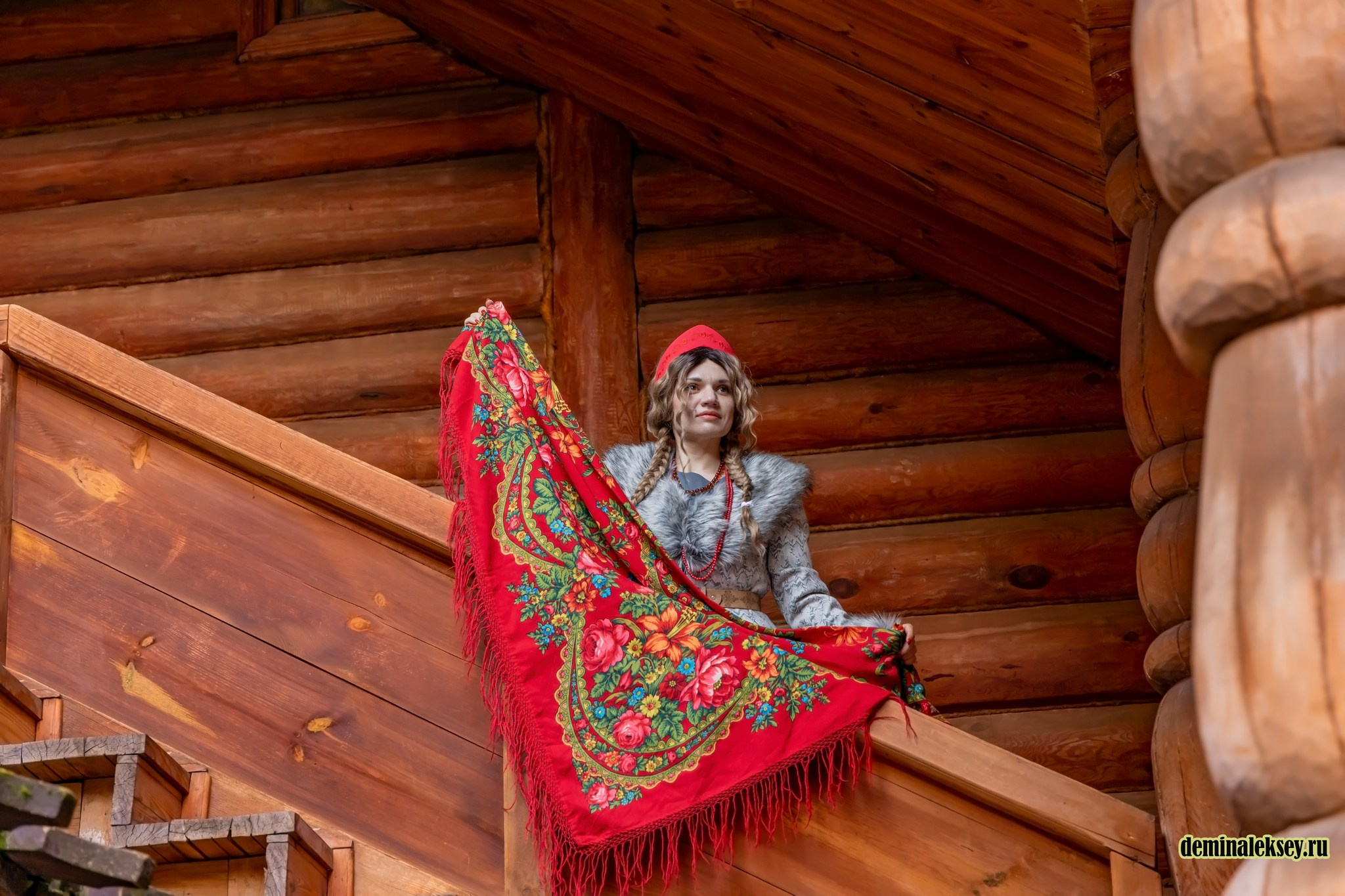 Юля. Фотосессия в Коломенском на масленицу. Репортажный, семейный и студийный фотограф в Москве Демин Алексей