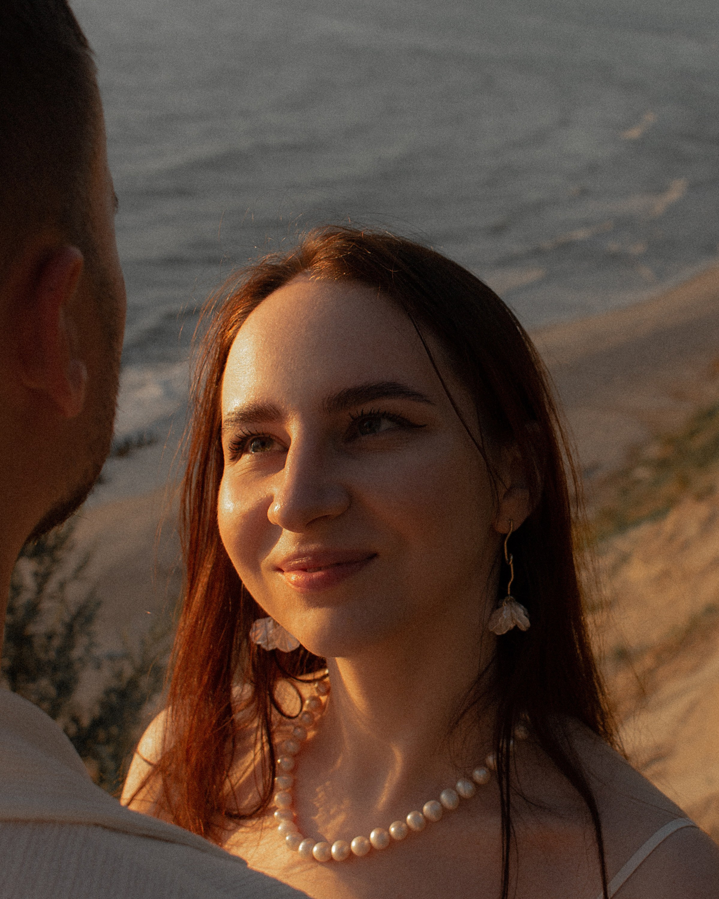 Киношная парная фотосессия на море в Калининграде / Донское. Портретный фотограф в Калининграде Рита Холодова