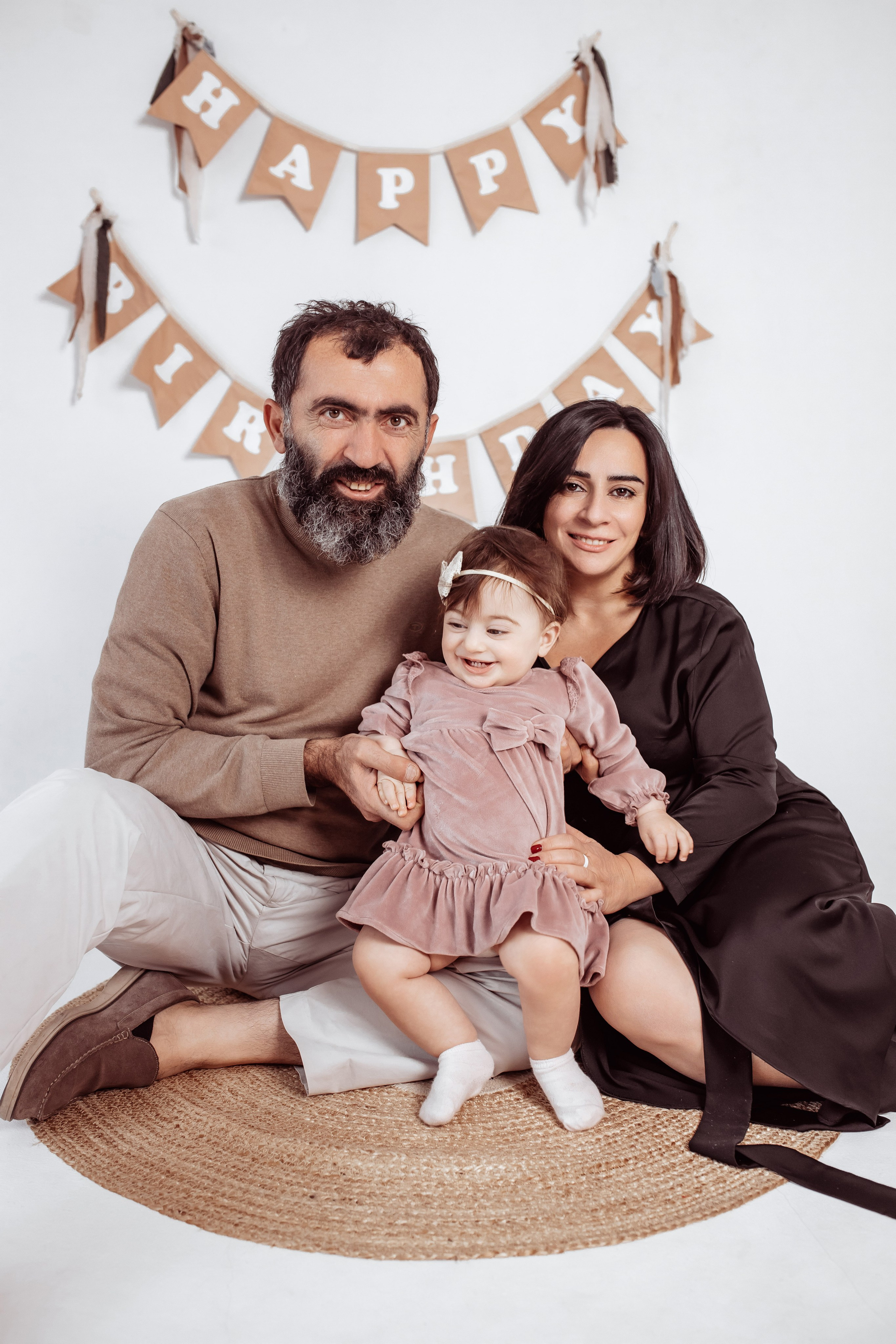 Первый годик девочки. Фотохудожник Наталия Кирсанова