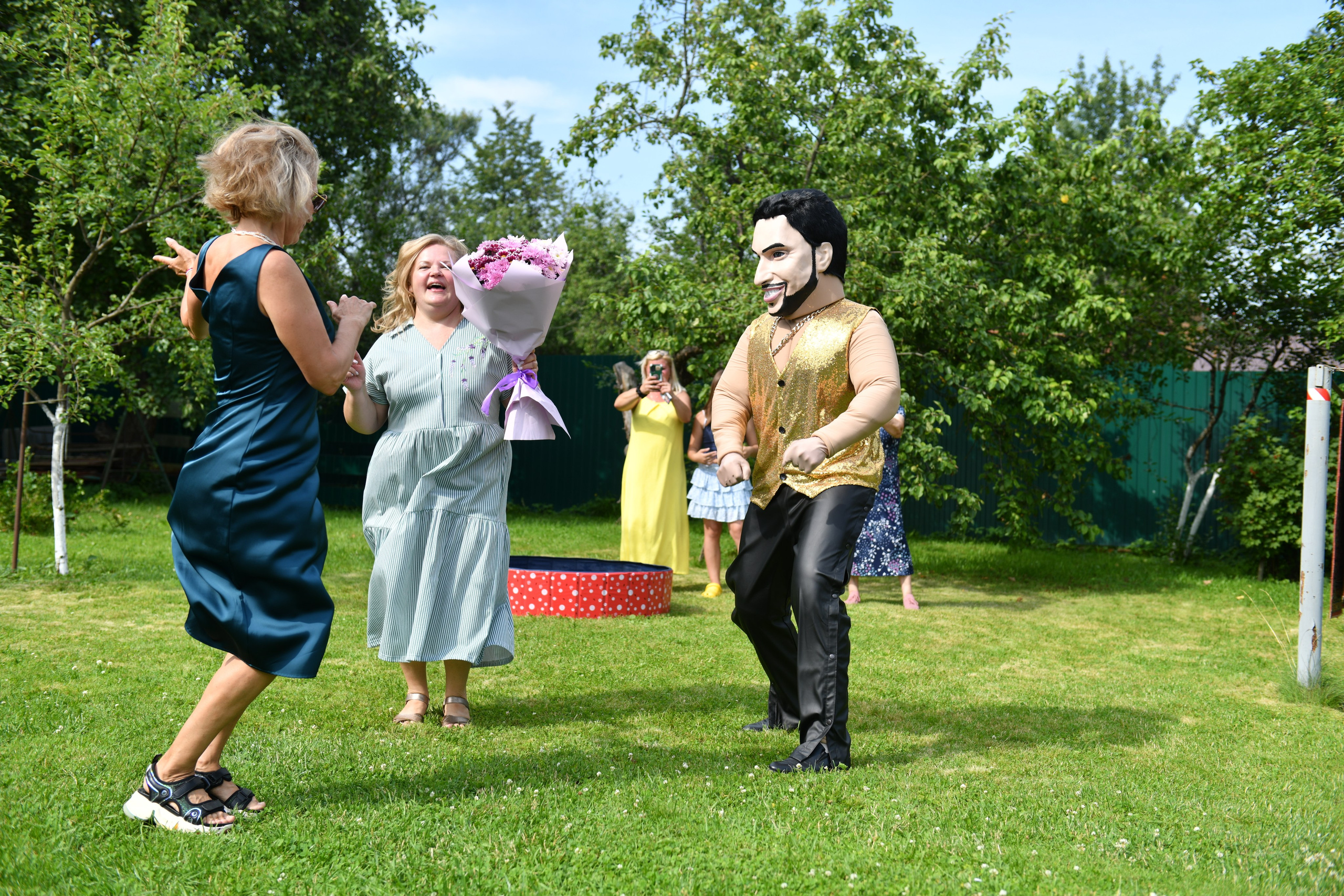 Юбилей. Садовод. Свадебный и портретный фотограф в Москве Галина Борисова