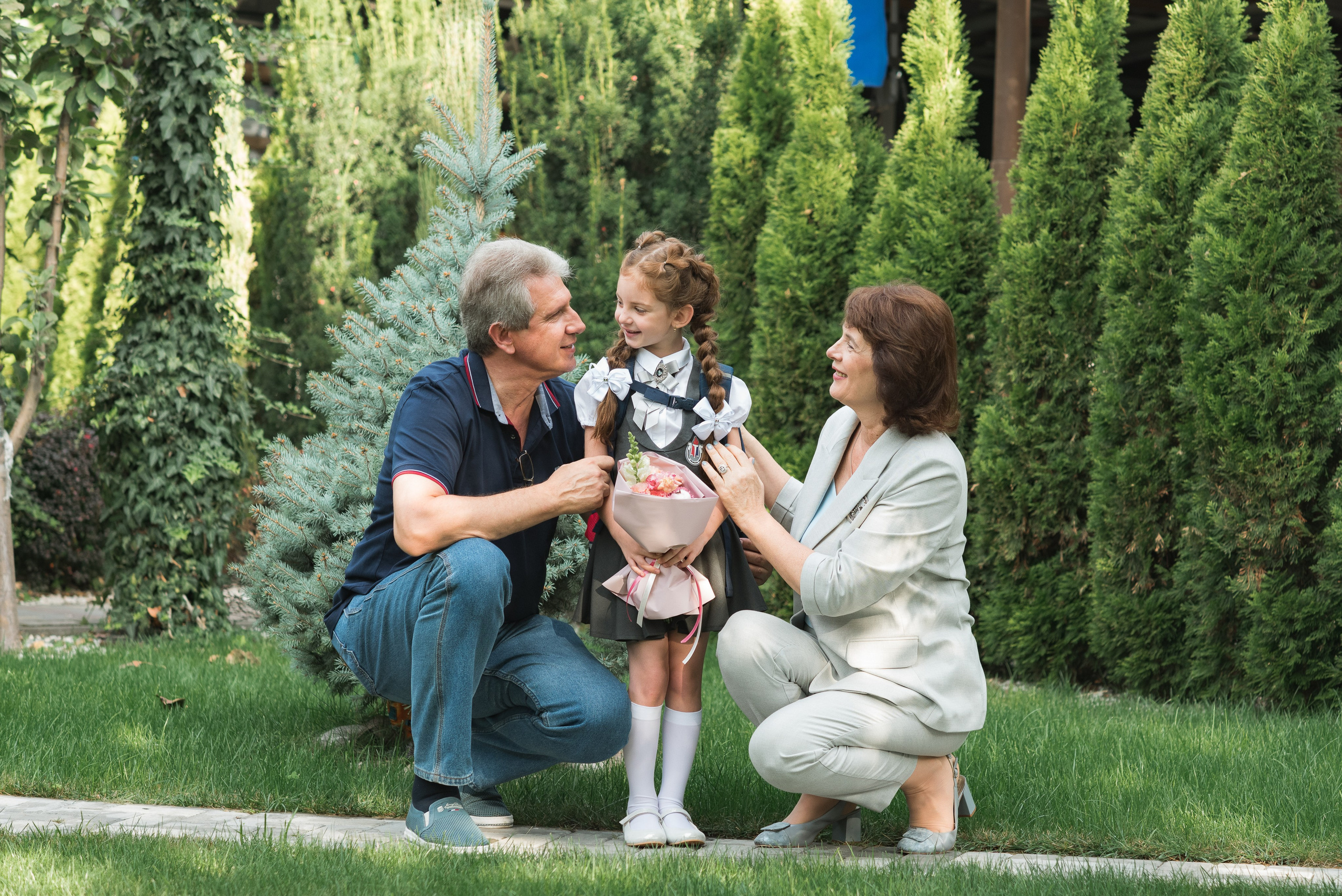 Есения. Первый раз в первый класс. Семейный фотограф в Ростове-на-Дону Мария Панарина
