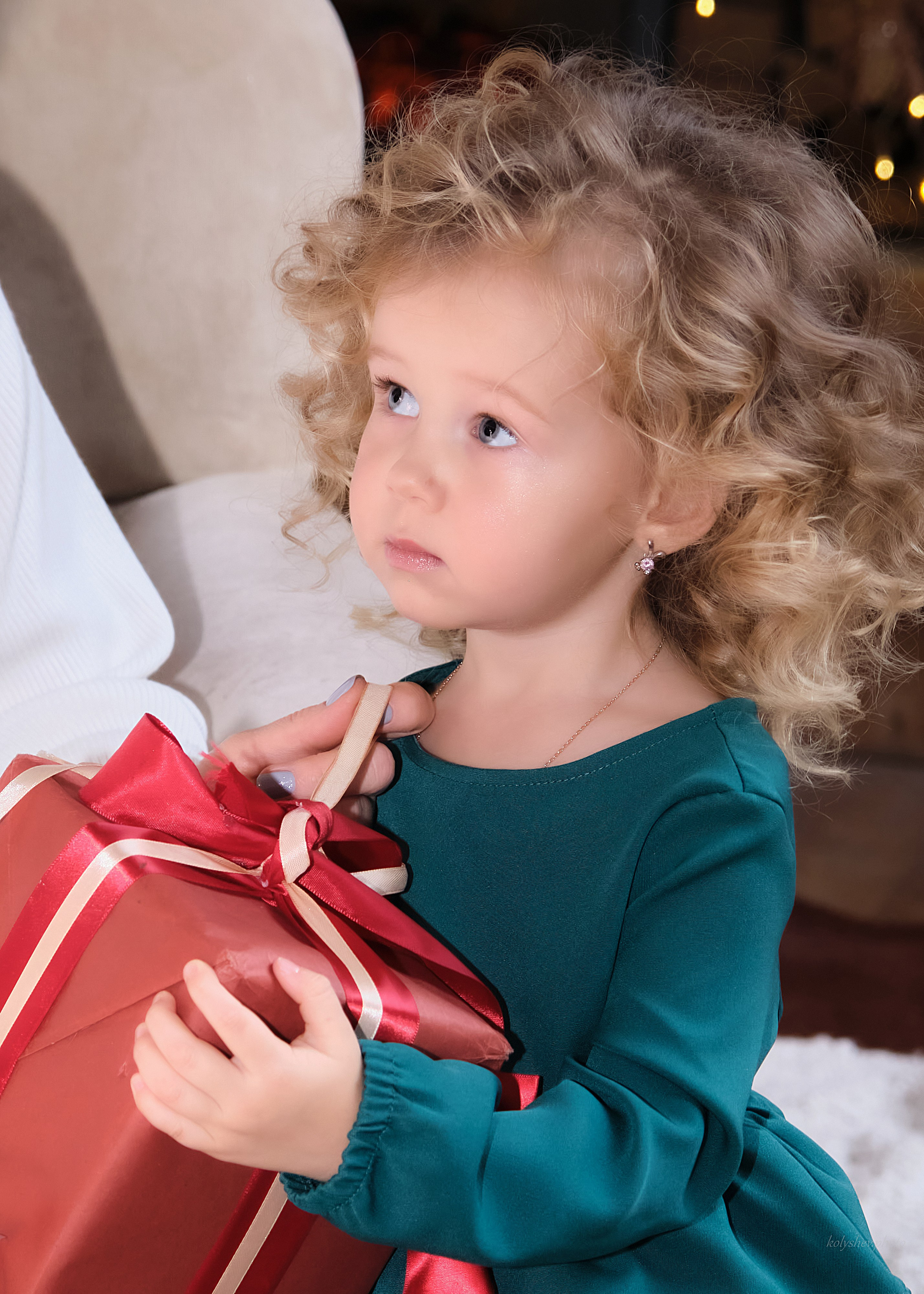 Новогодняя фотосессия для семьи в Коломне