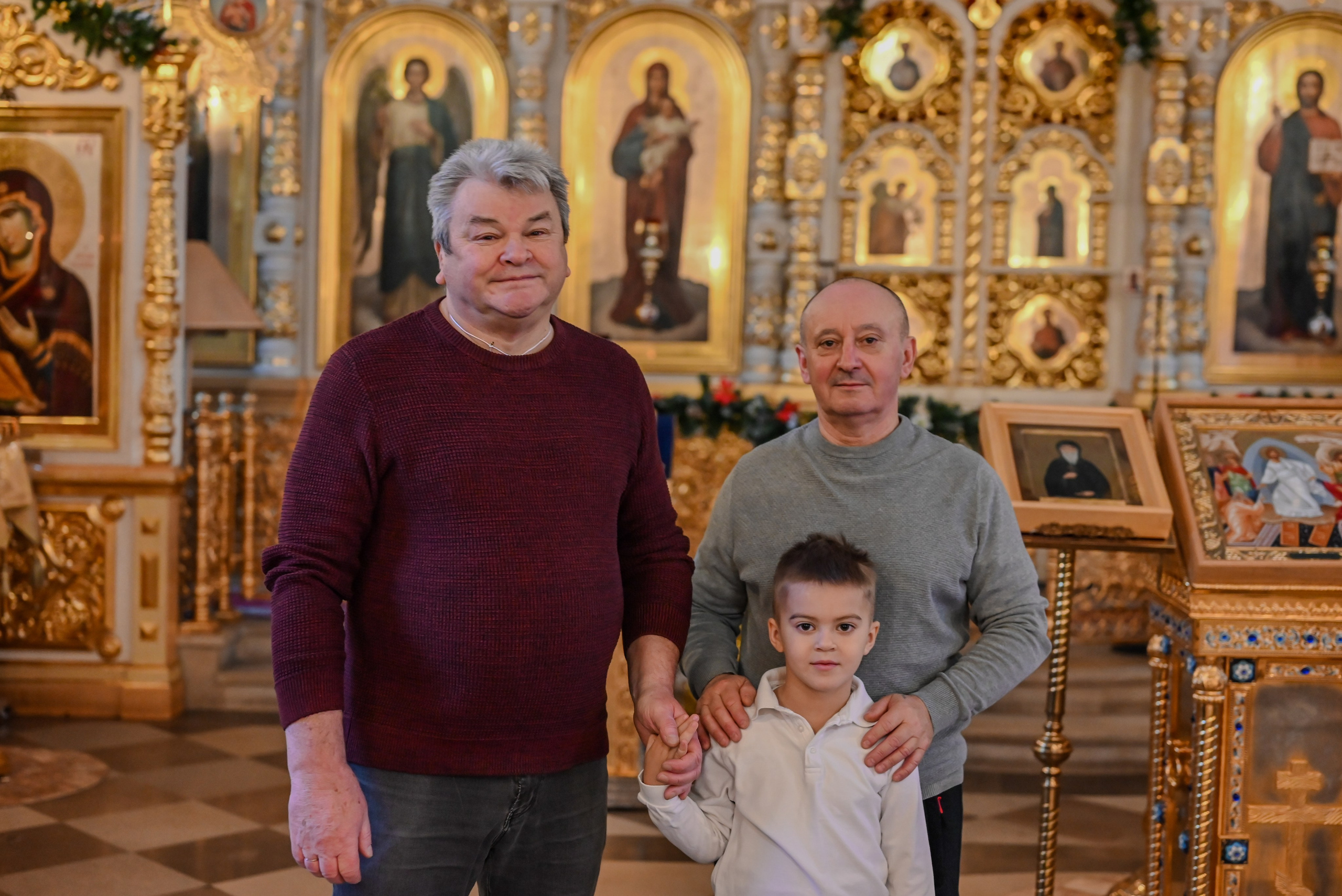 Крещение Совхоз Ленина. Семейный и детский фотограф Москва
