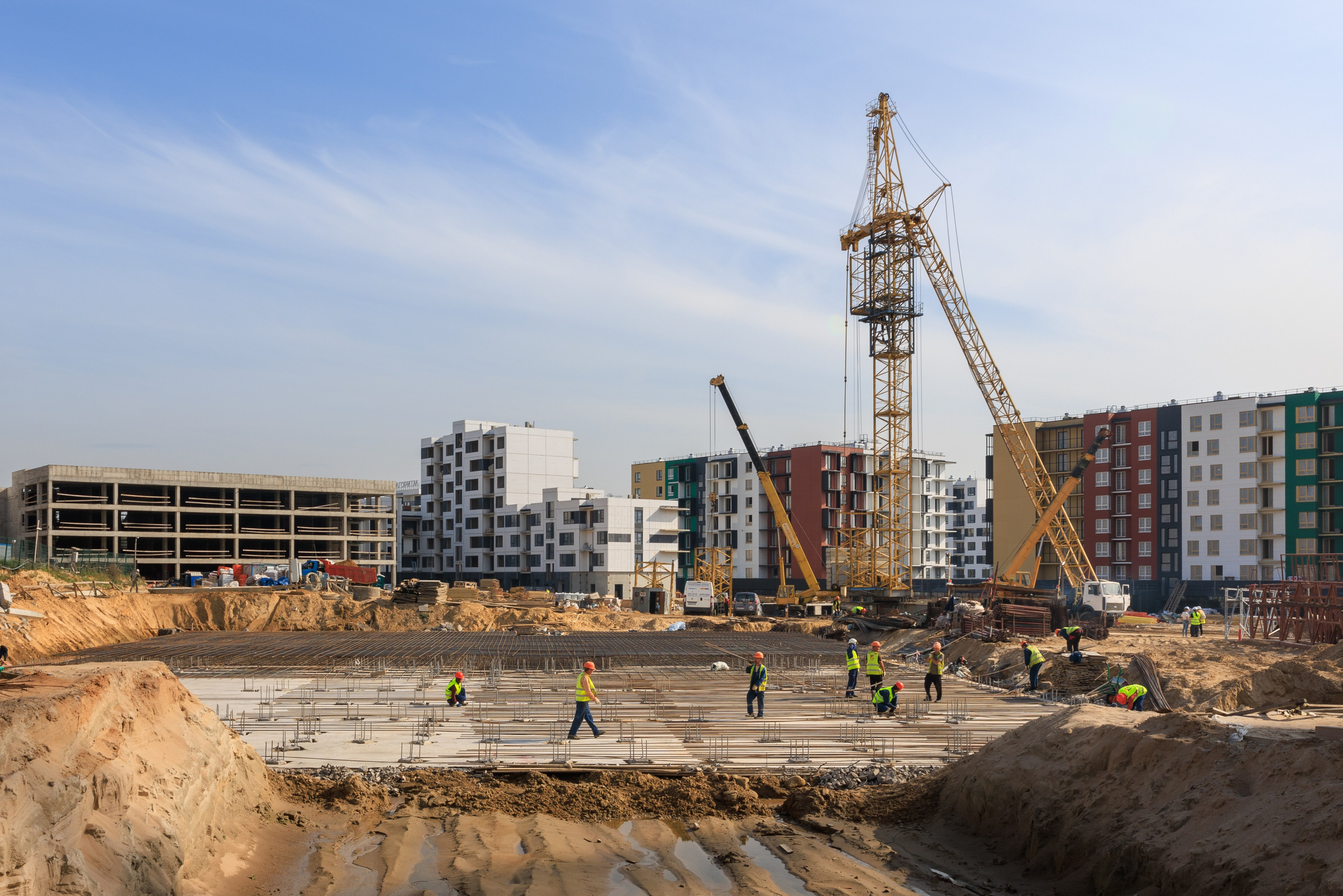 Архитектурная и репортажная фотосъёмка для застройщика