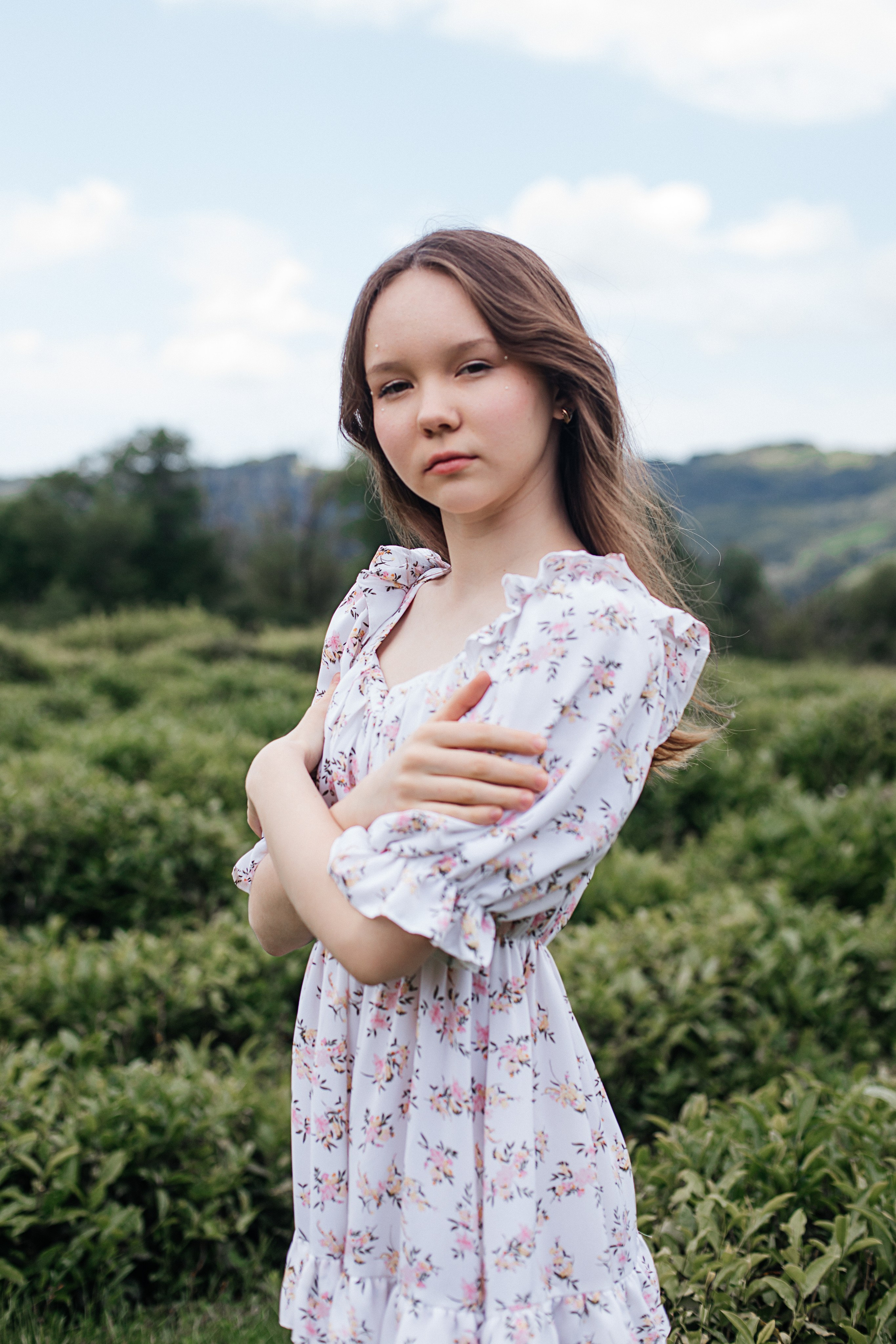 Tea plantation. Efimova Model Agency