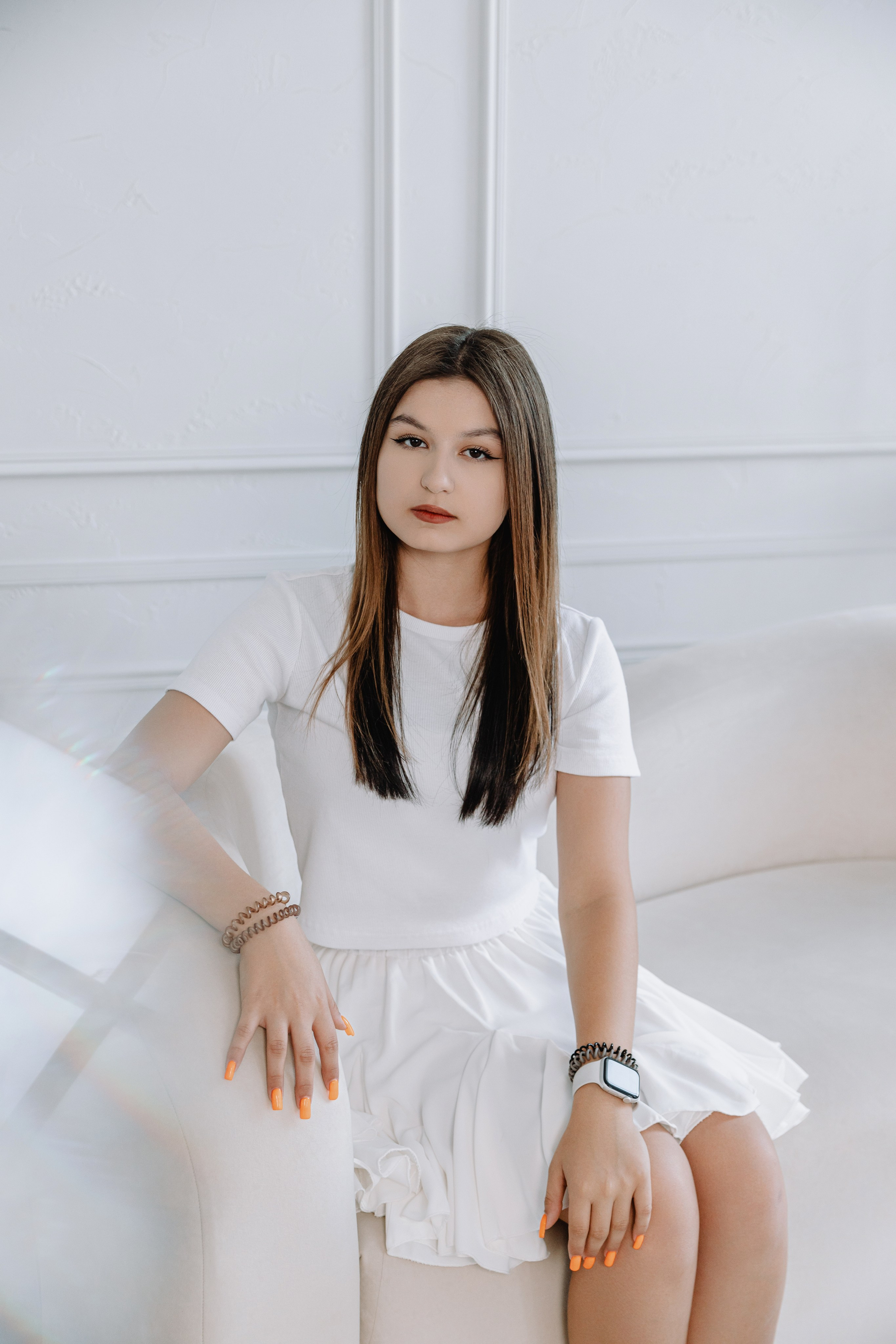 Евгения, Михаил и Дарина и собачка Чарли. Фотограф Воронеж Варвара