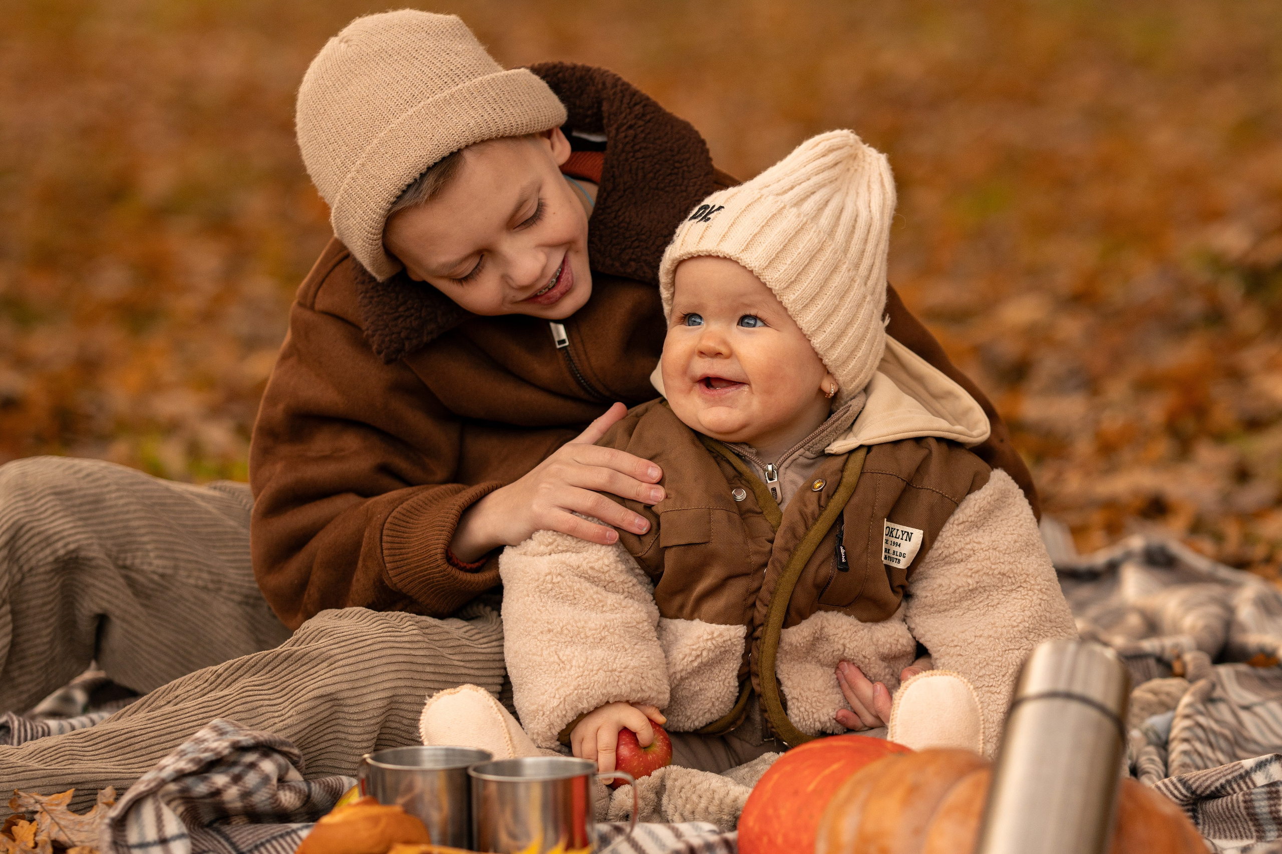 Осенняя теплая история в Зеленогорске. Семейный и портретный фотограф в Санкт-Петербурге Татьяна Гримоть