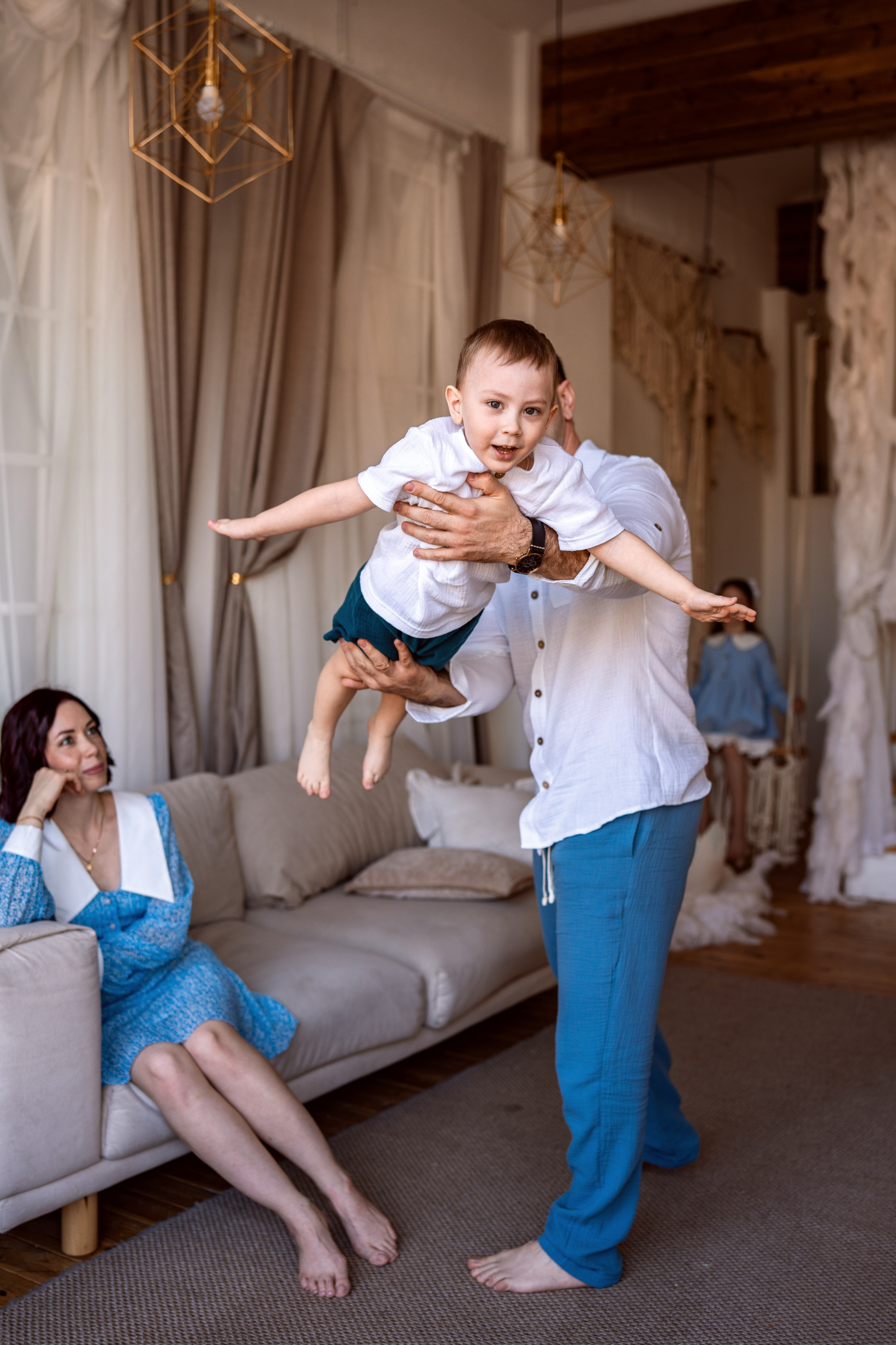 Семейная студийная съемка. Семейный и портретный фотограф в Санкт-Петербурге Татьяна Гримоть
