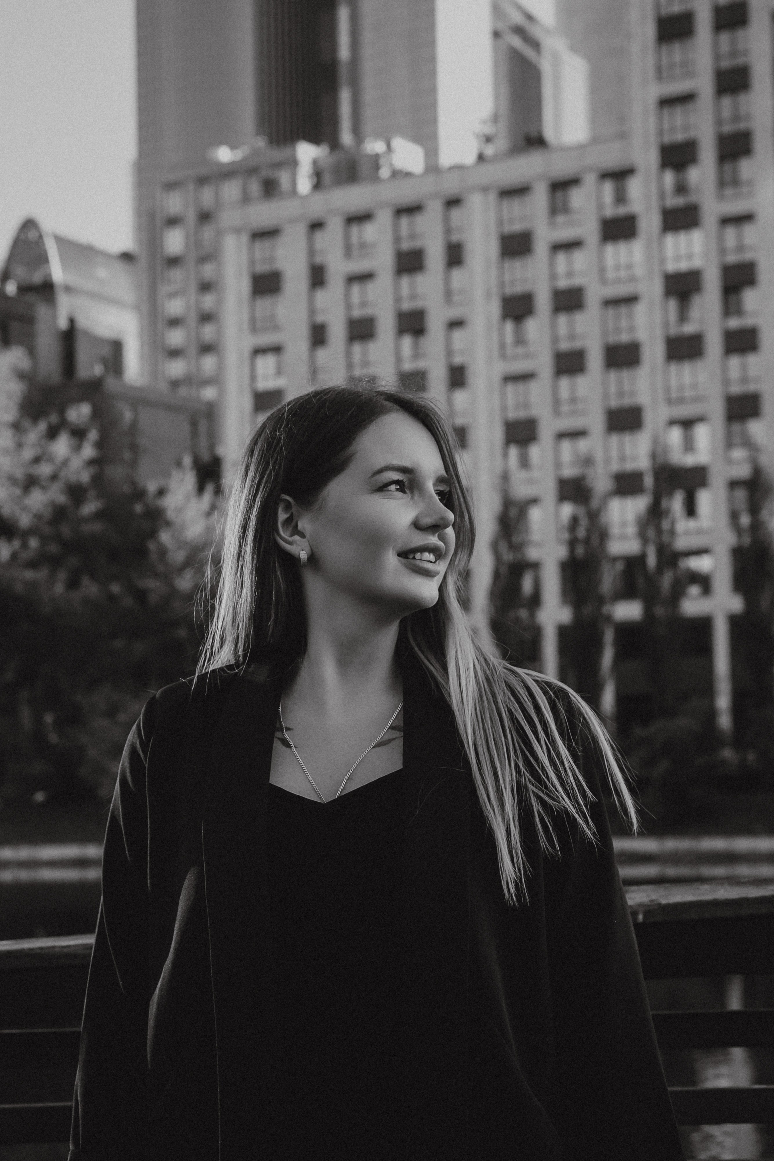 На фоне Сити. Фотограф и контентмейкер Света Лето | Москва, МО